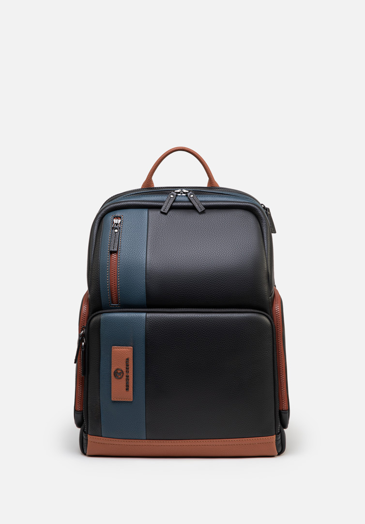 RENZO COSTA-MOCHILA MULTIPROPOSITO MCC 2457 1 BLACK/118 BLUE/15 BROWN - 1