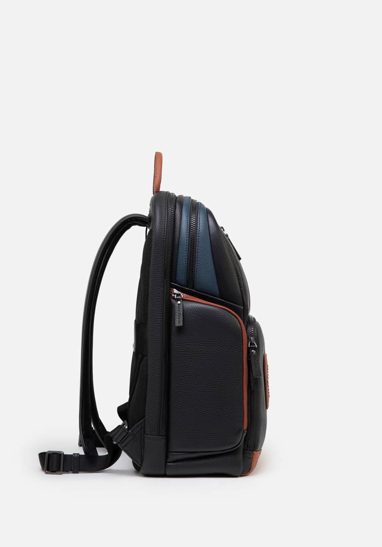 RENZO COSTA-MOCHILA MULTIPROPOSITO MCC 2457 1 BLACK/118 BLUE/15 BROWN - 3