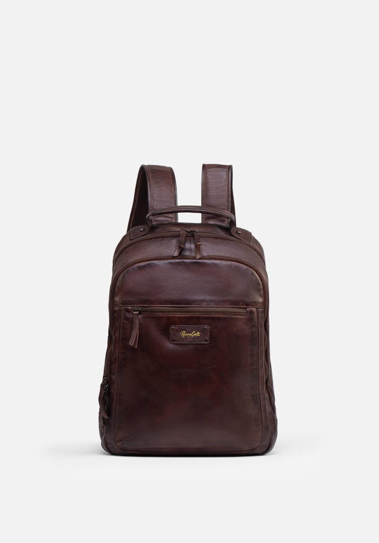 RENZO COSTA-MOCHILA LEATHER TOWN MCC 2359 BROWN - 1