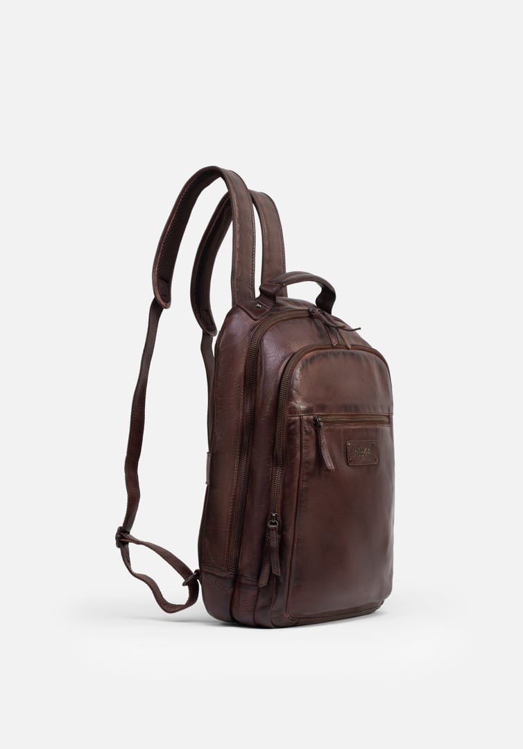 RENZO COSTA-MOCHILA LEATHER TOWN MCC 2359 BROWN - 3
