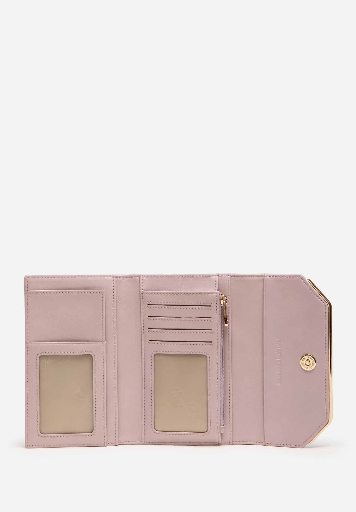 RENZO COSTA-BILLETERA CROCO LUXE MIDI WPD 2518 60309 PURPLE / 60310 PURPLE - 3