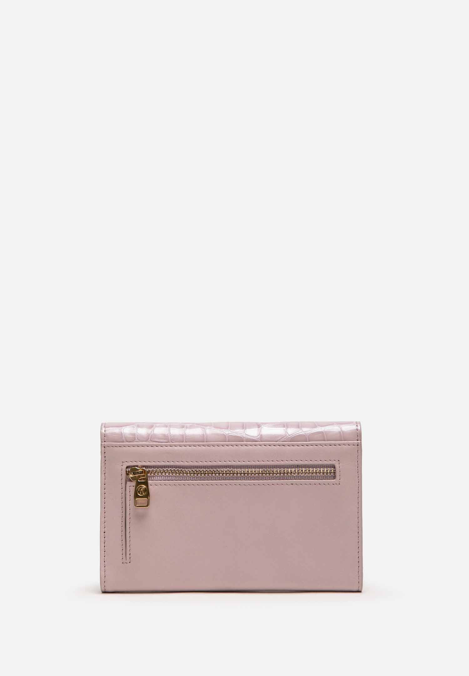 RENZO COSTA-BILLETERA CROCO LUXE MIDI WPD 2518 60309 PURPLE / 60310 PURPLE - 4