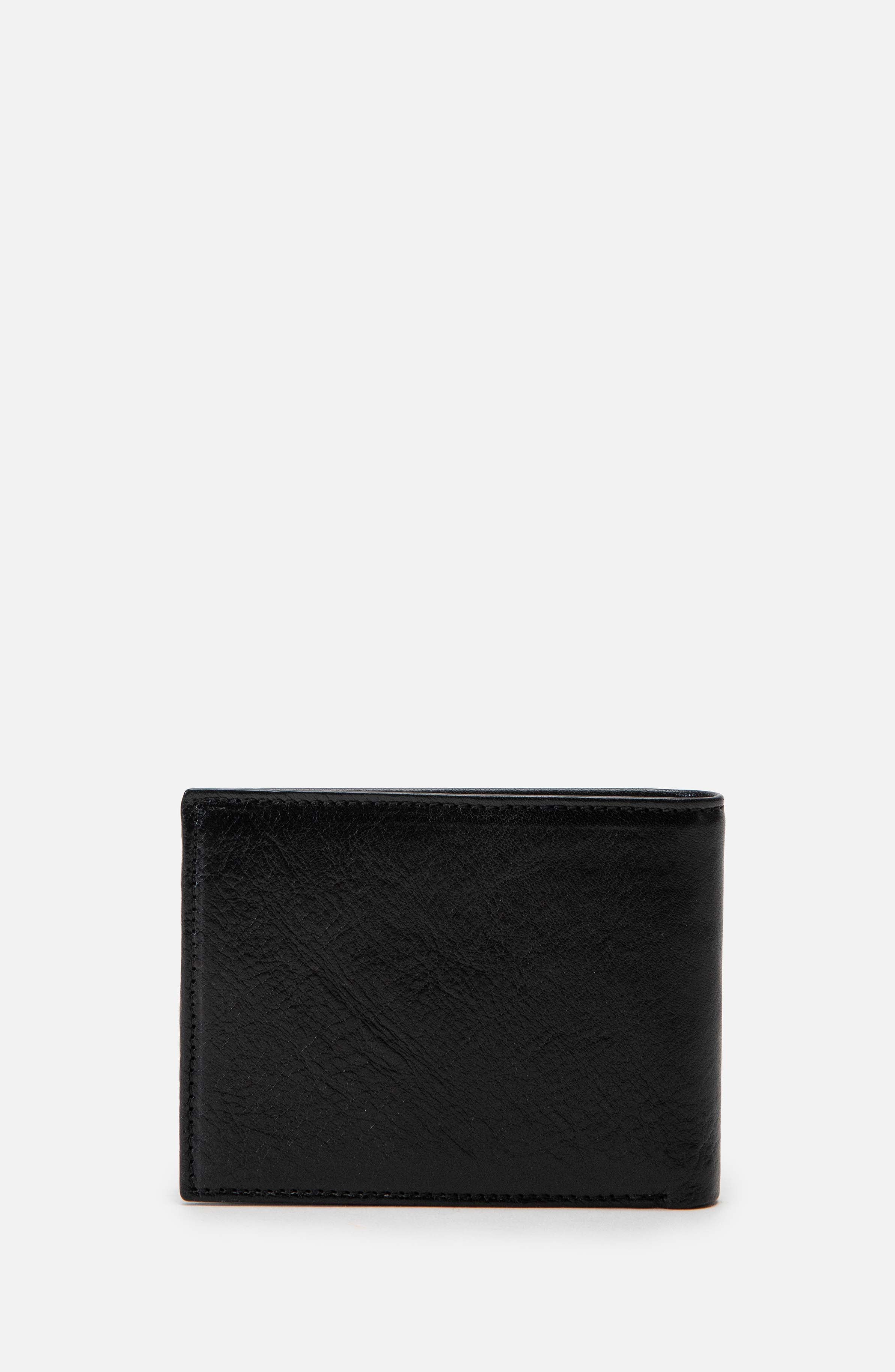 RENZO COSTA-BILLETERA CUERO BLOCK WP 007 TOSCANA 940 BLACK - 5