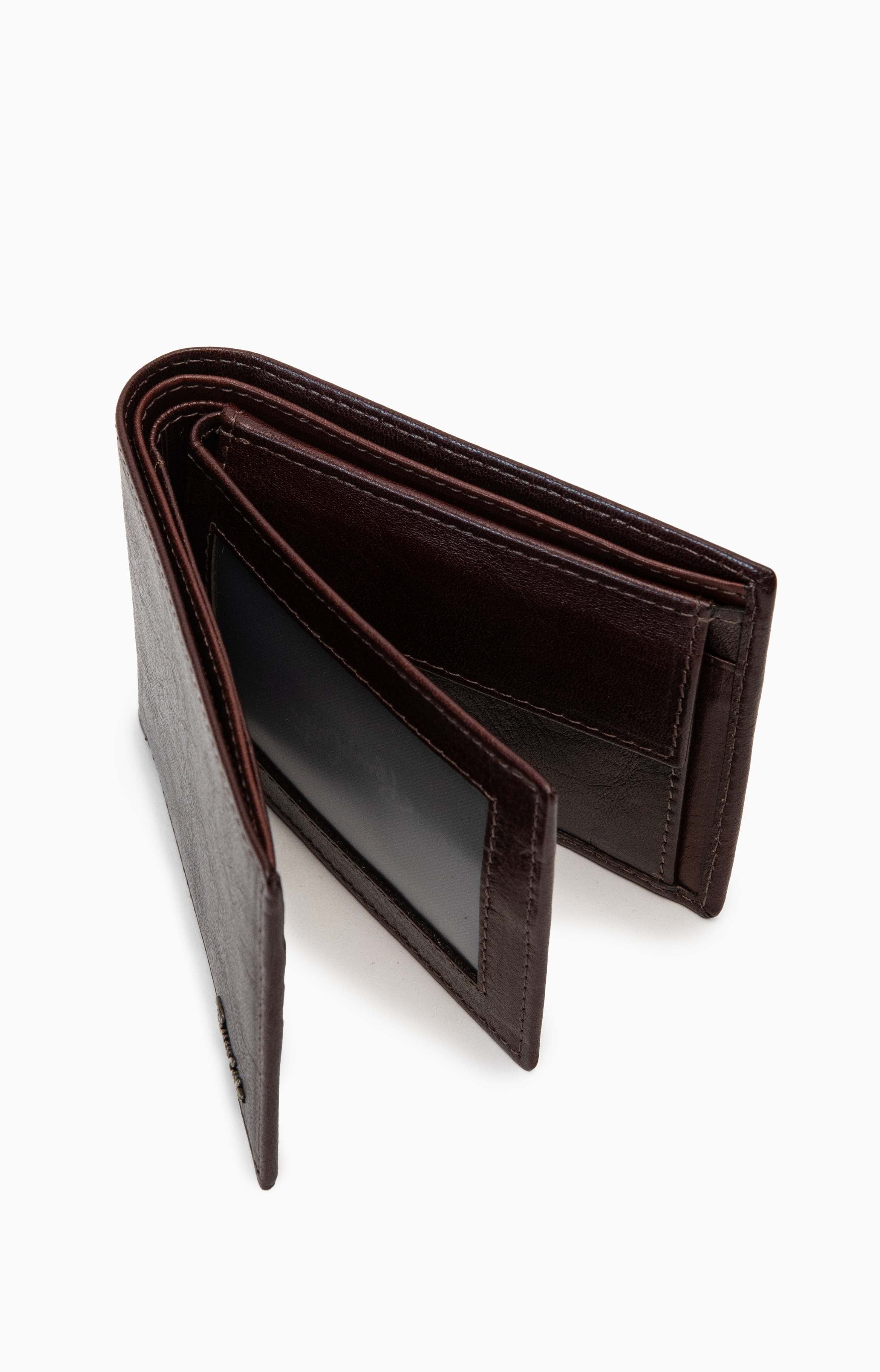 RENZO COSTA-BILLETERA CUERO BLOCK SNAP WP 011 TOSCANA 940 BROWN - 4