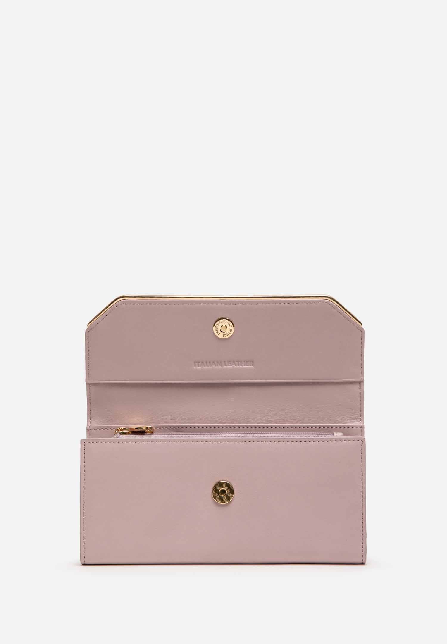 RENZO COSTA-BILLETERA CROCO LUXE CLUTCH WPD 2506 60309 PURPLE / 60310 PURPLE - 2