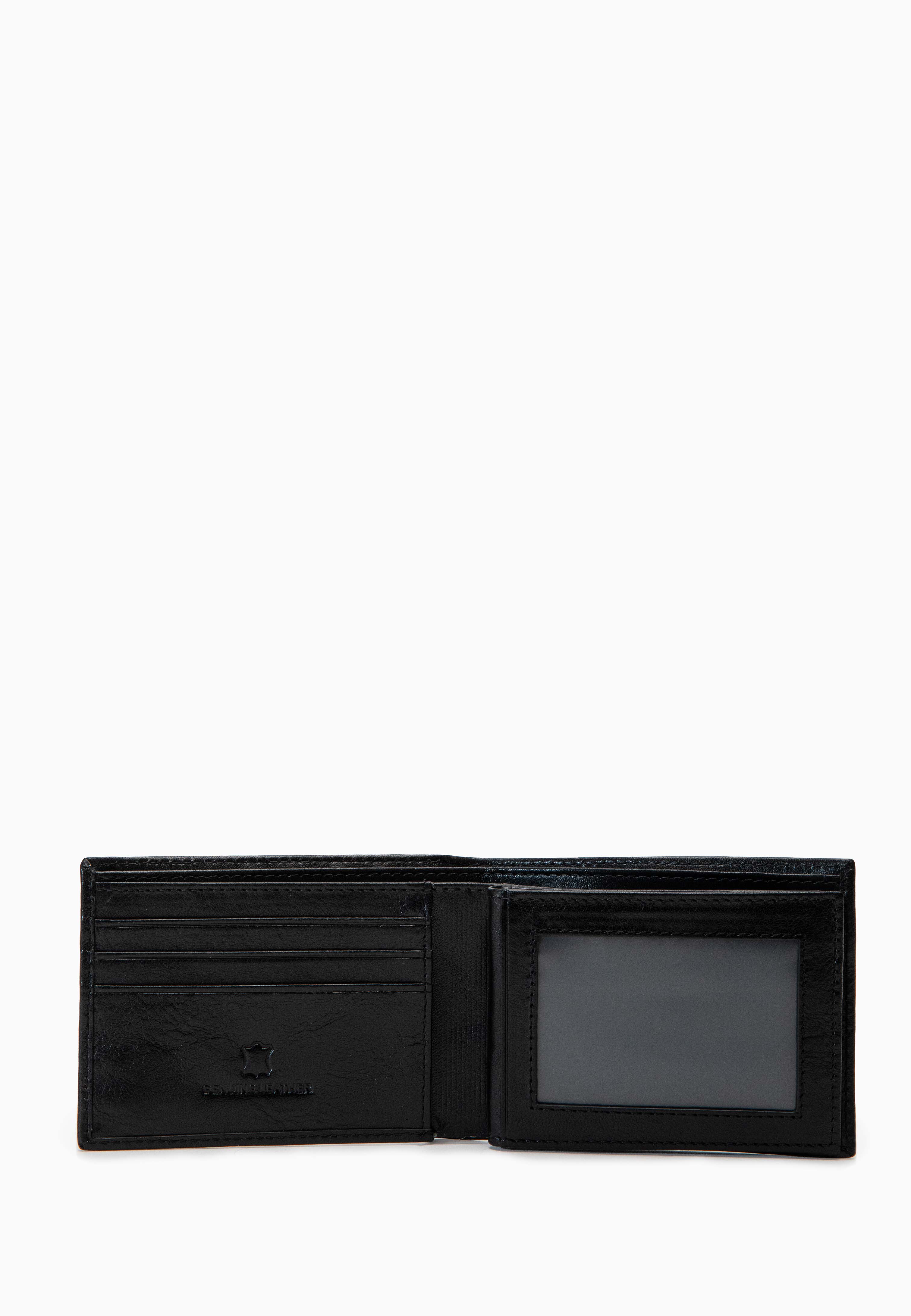 RENZO COSTA-BILLETERA CUERO BLOCK SNAP WP 011 TOSCANA 940 BLACK - 2