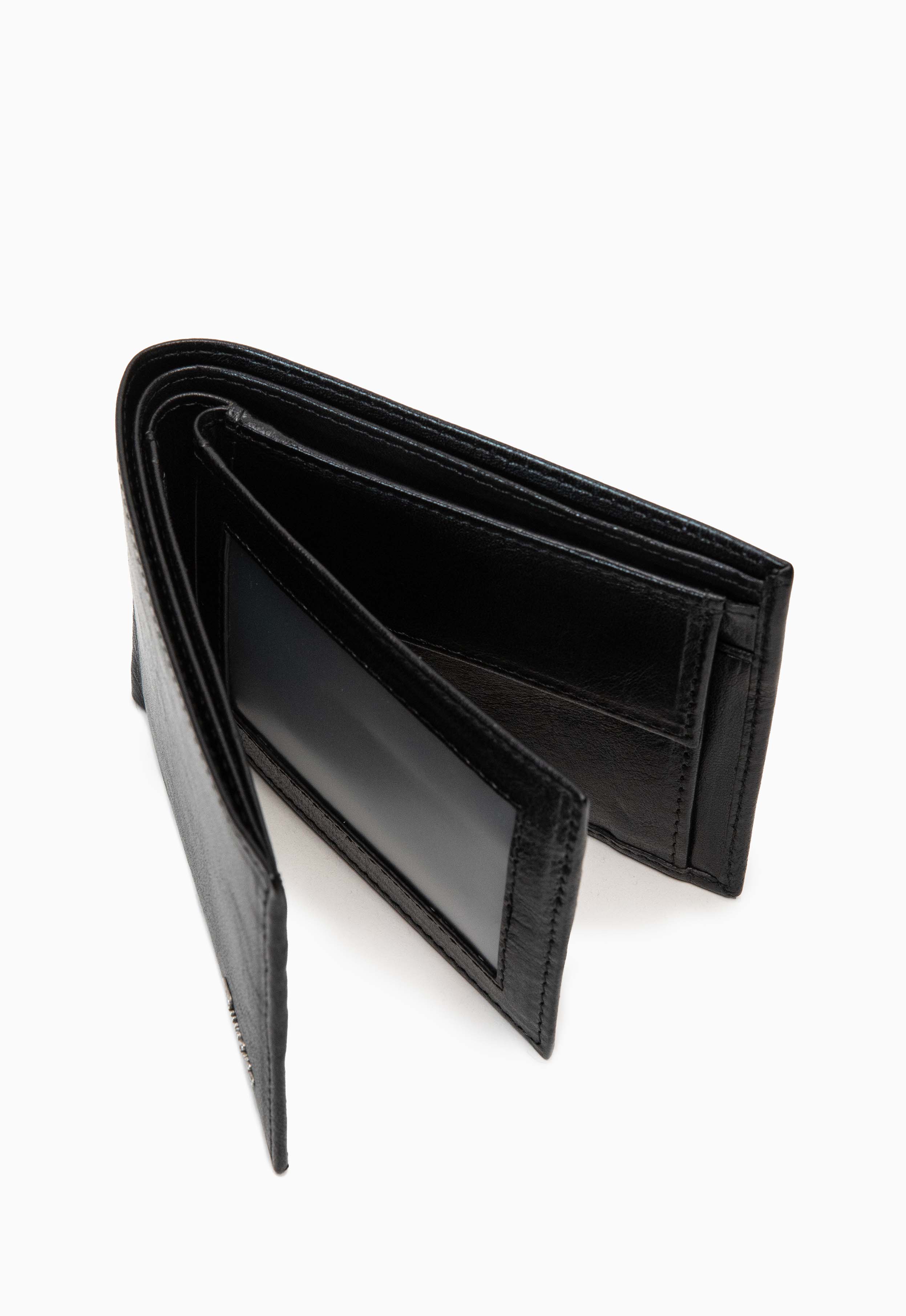 RENZO COSTA-BILLETERA CUERO BLOCK SNAP WP 011 TOSCANA 940 BLACK - 4