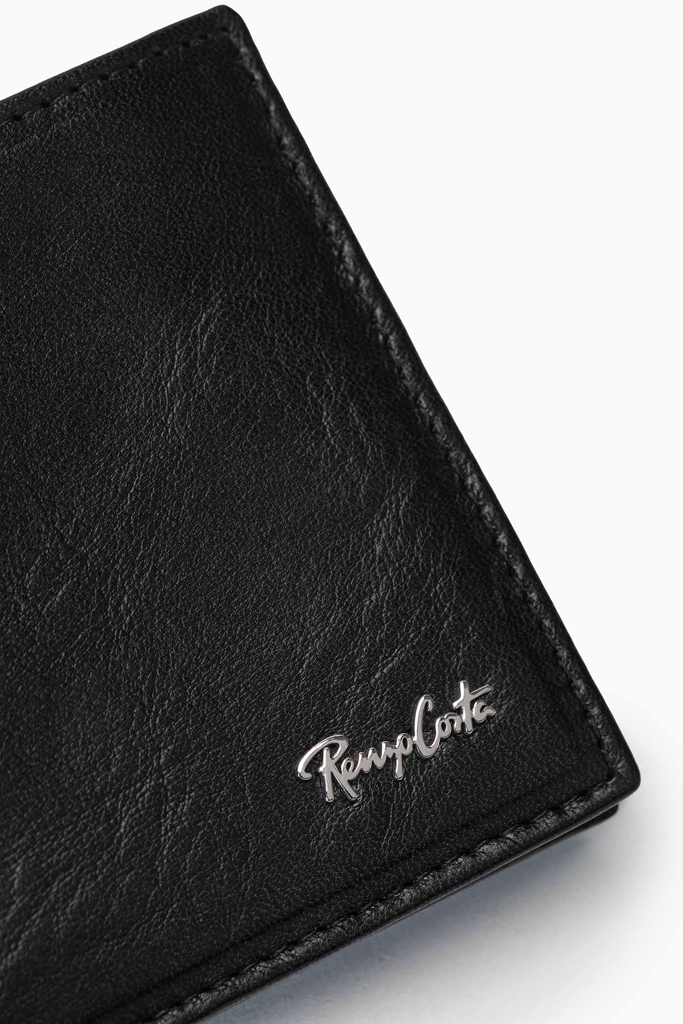 RENZO COSTA-BILLETERA CUERO BLOCK SNAP WP 011 TOSCANA 940 BLACK - 6