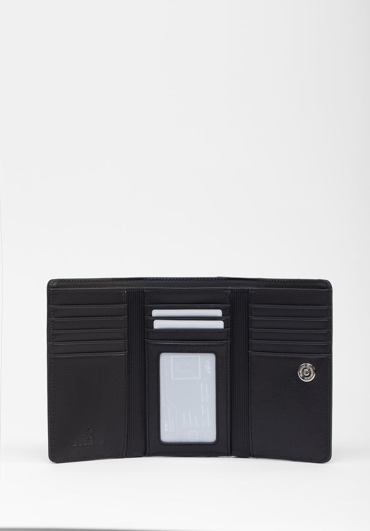 RENZO COSTA-BILLETERA TRENZADA MEDIUM WPD 2311 1 BLACK - 3