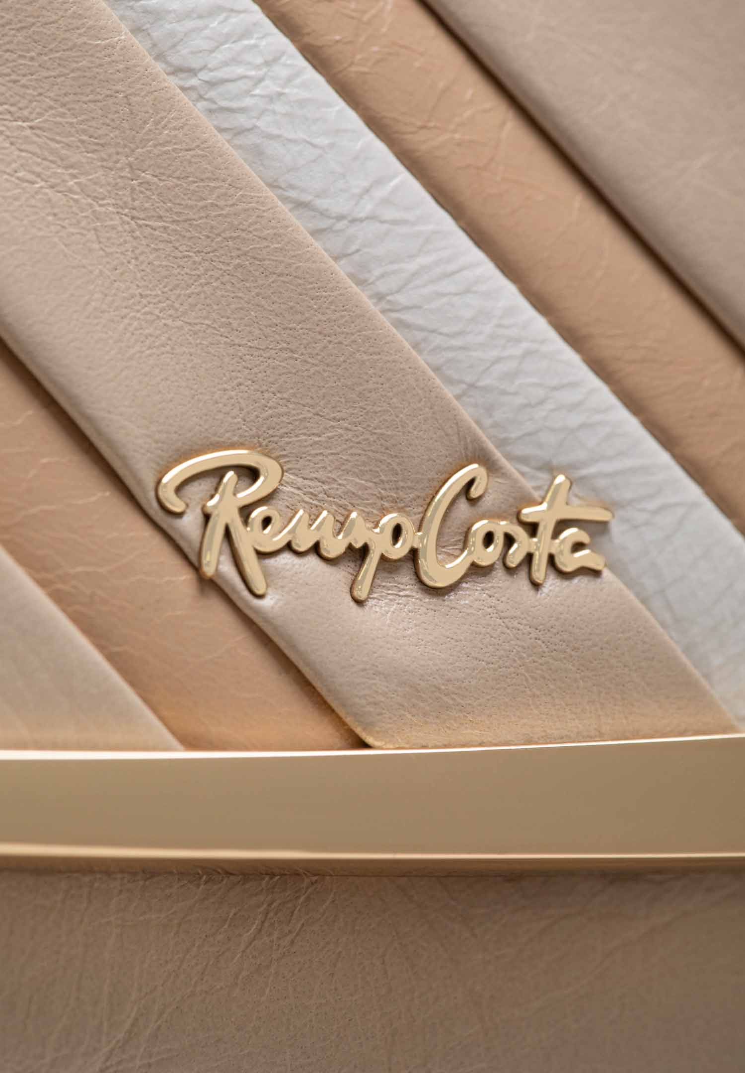 RENZO COSTA-BILLETERA PRISMA LEATHER WPD 2510 11832 BEIGE/10308 WHITE/12037 APRICOT - 5