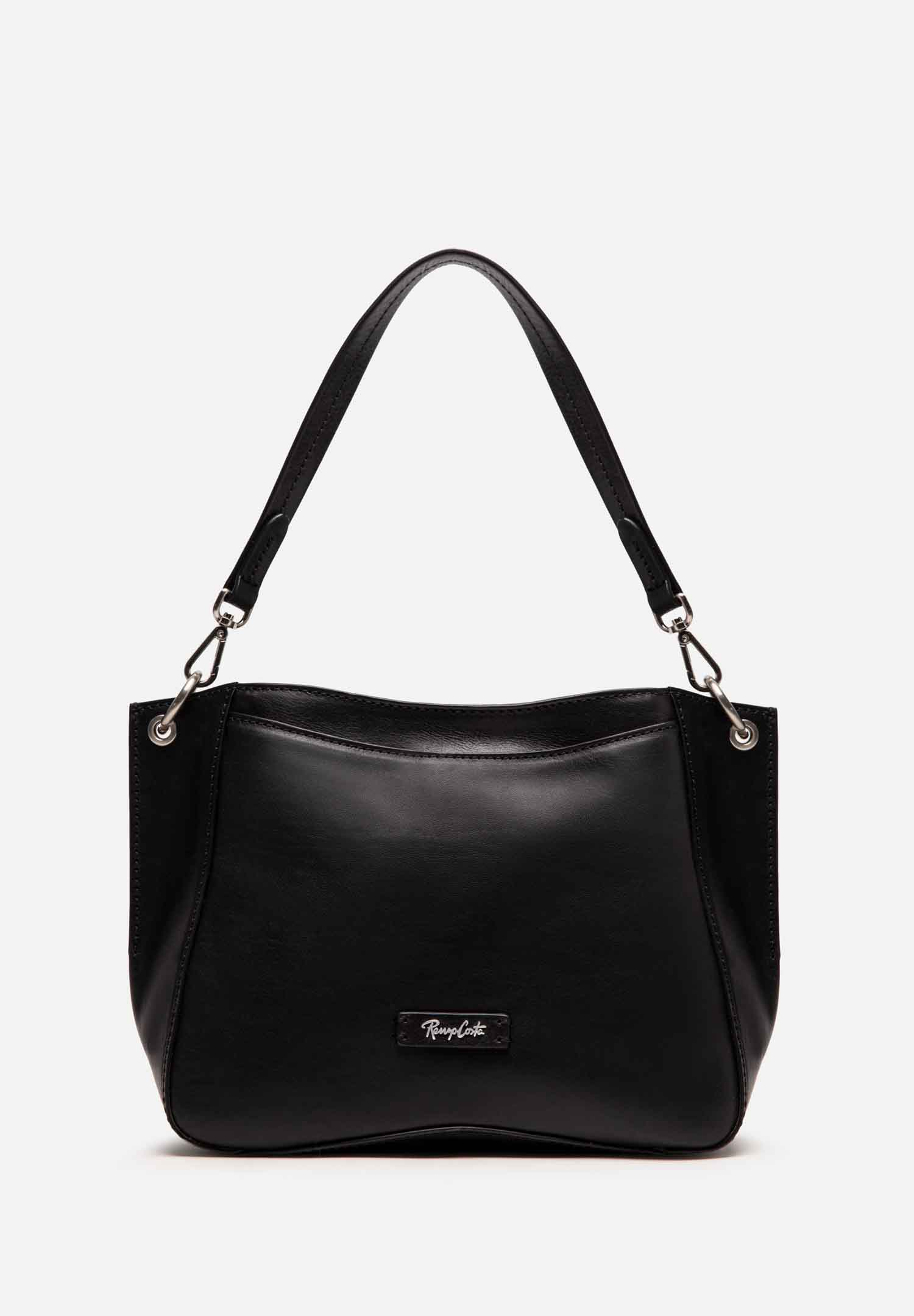 RENZO COSTA-CARTERA MIDI HERITAGE RCD 2509 BLACK - 1