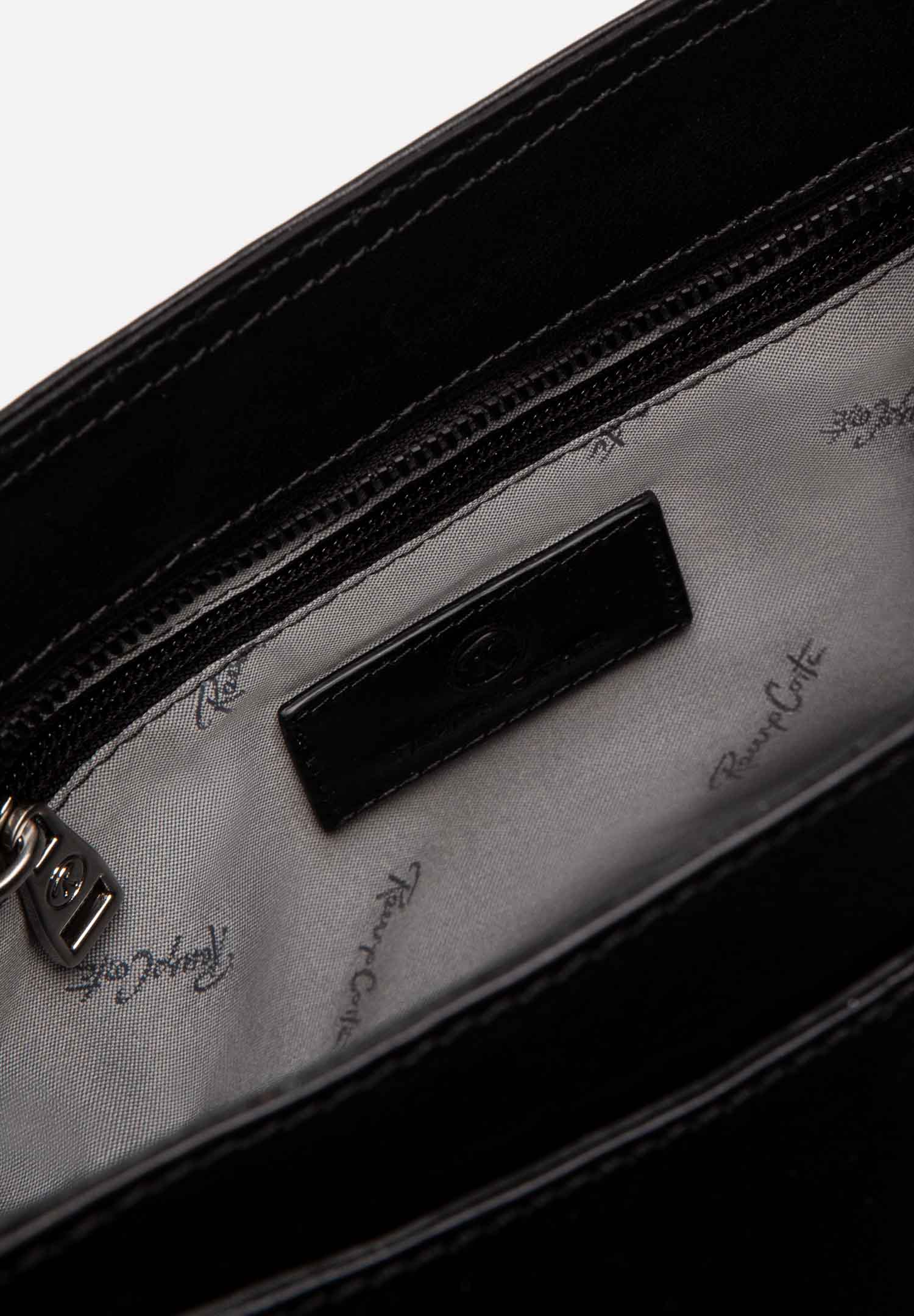 RENZO COSTA-CARTERA MIDI HERITAGE RCD 2509 BLACK - 5