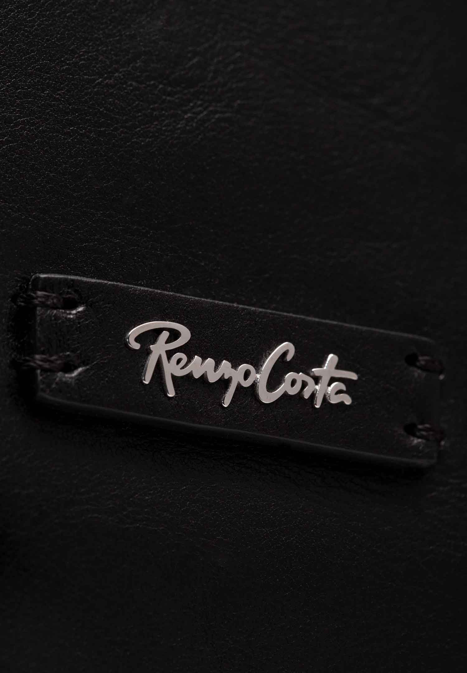 RENZO COSTA-CARTERA MIDI HERITAGE RCD 2509 BLACK - 8