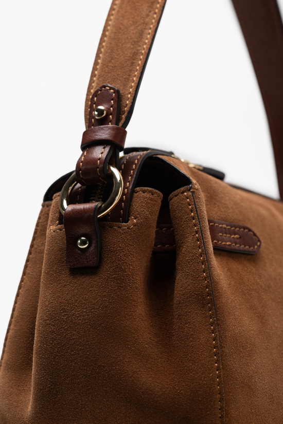 RENZO COSTA-CARTERA CUERO SUEDE RCD 2604 SEQUOIA / COGNAC - 2