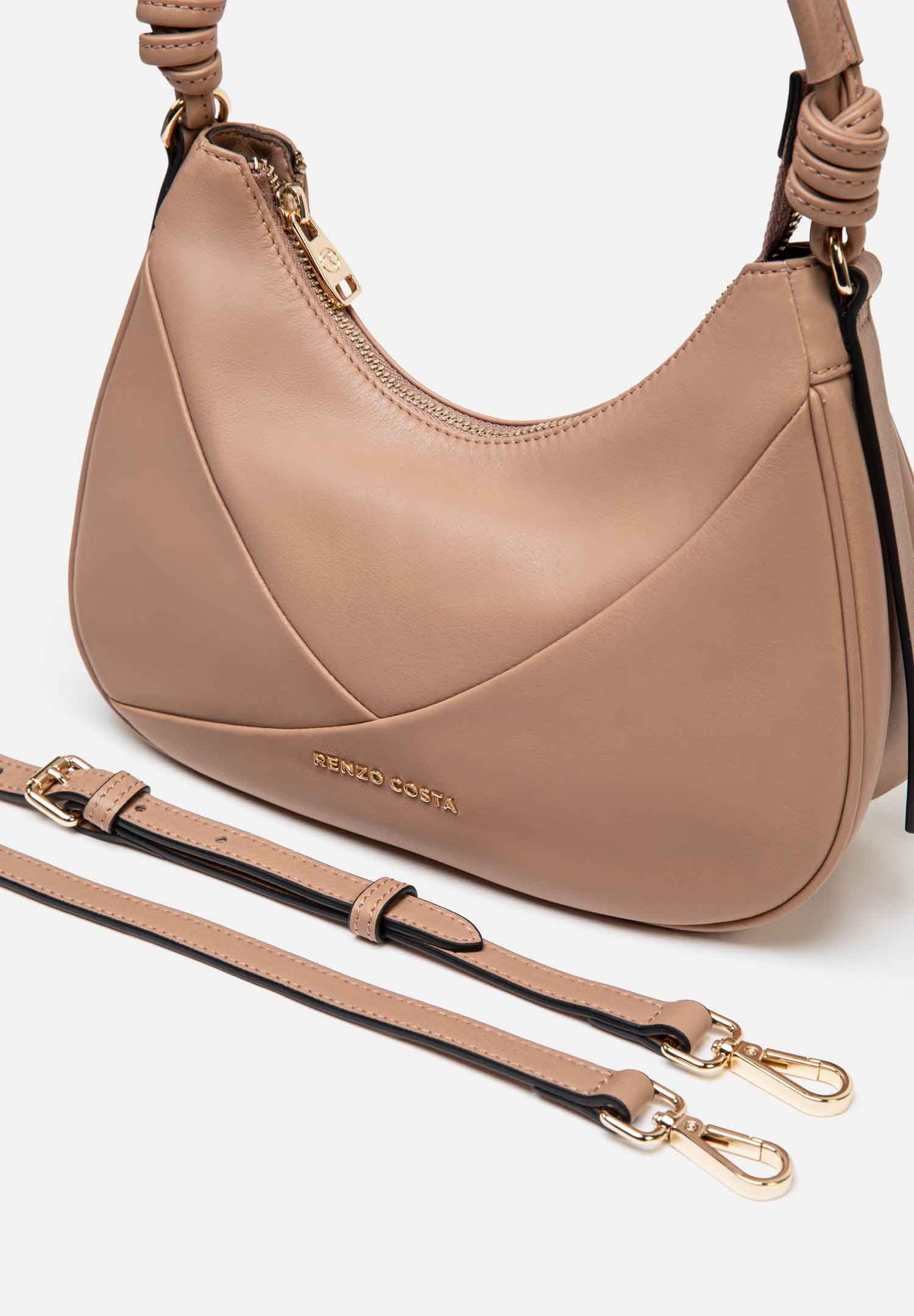 RENZO COSTA-CARTERA HOBO SOFT CURVE RCD 2566 2394 COFFEE - 4