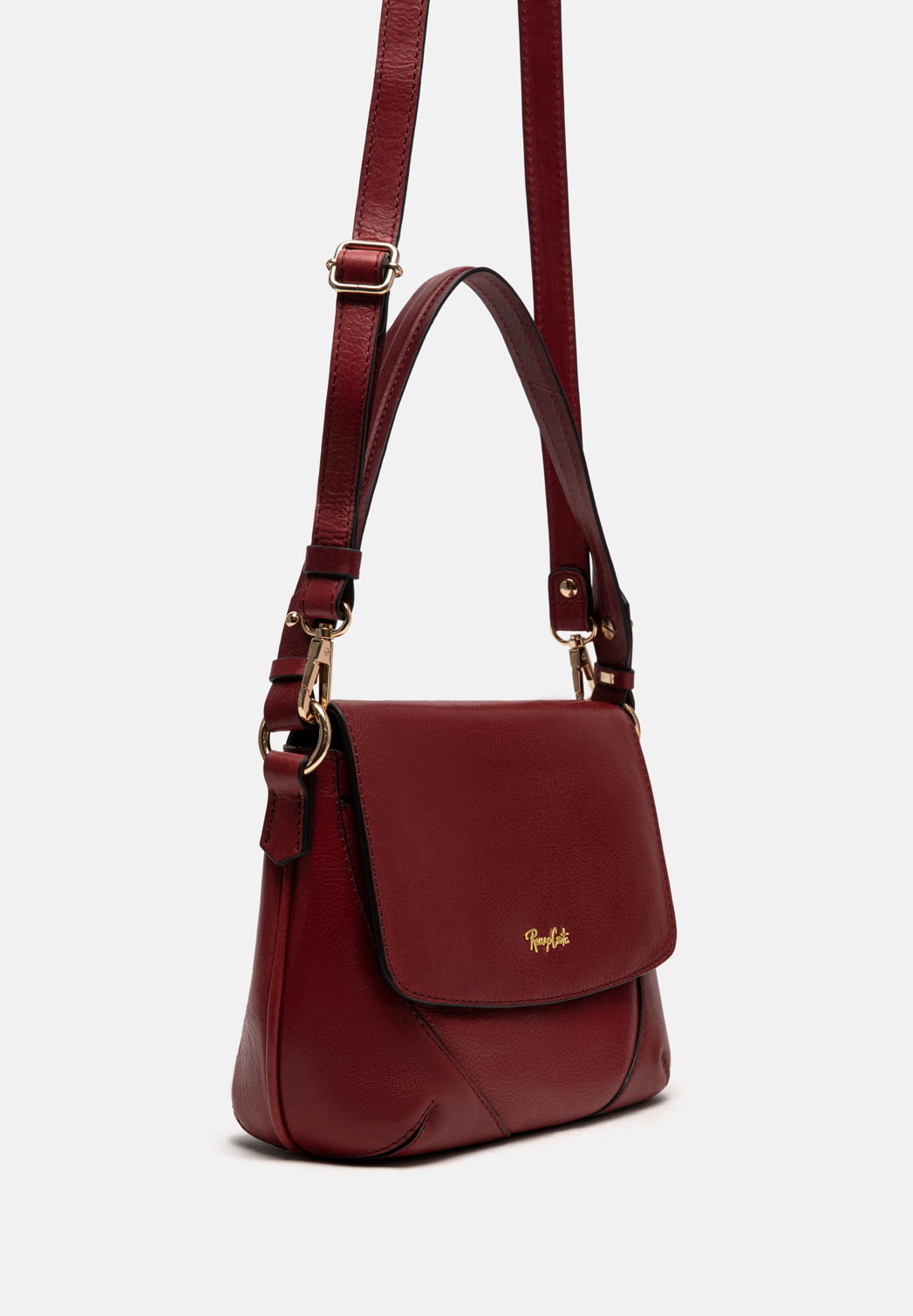 RENZO COSTA-CARTERA VINTAGE SOFT MIDI RCD 2612 RUBY - 4