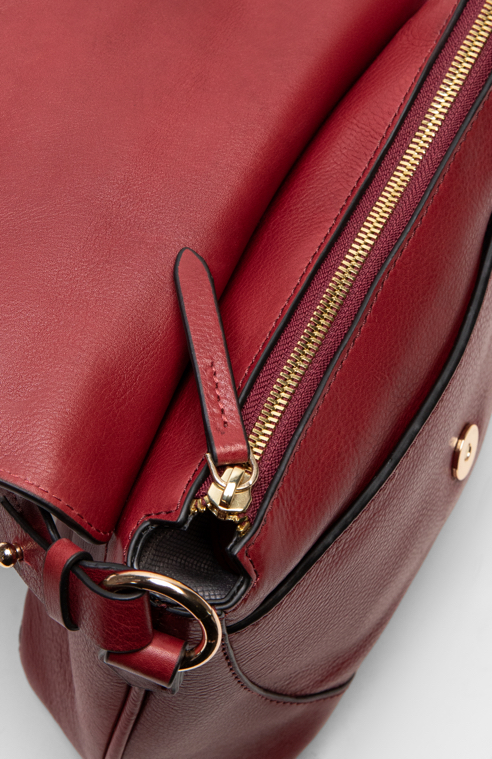 RENZO COSTA-CARTERA VINTAGE SOFT MIDI RCD 2612 RUBY - 5