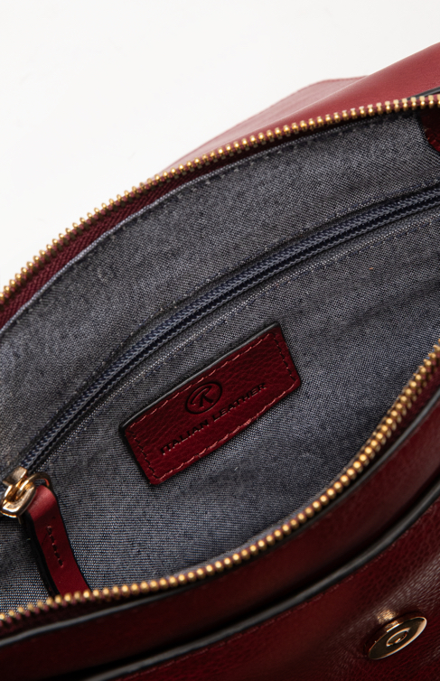 RENZO COSTA-CARTERA VINTAGE SOFT MIDI RCD 2612 RUBY - 7