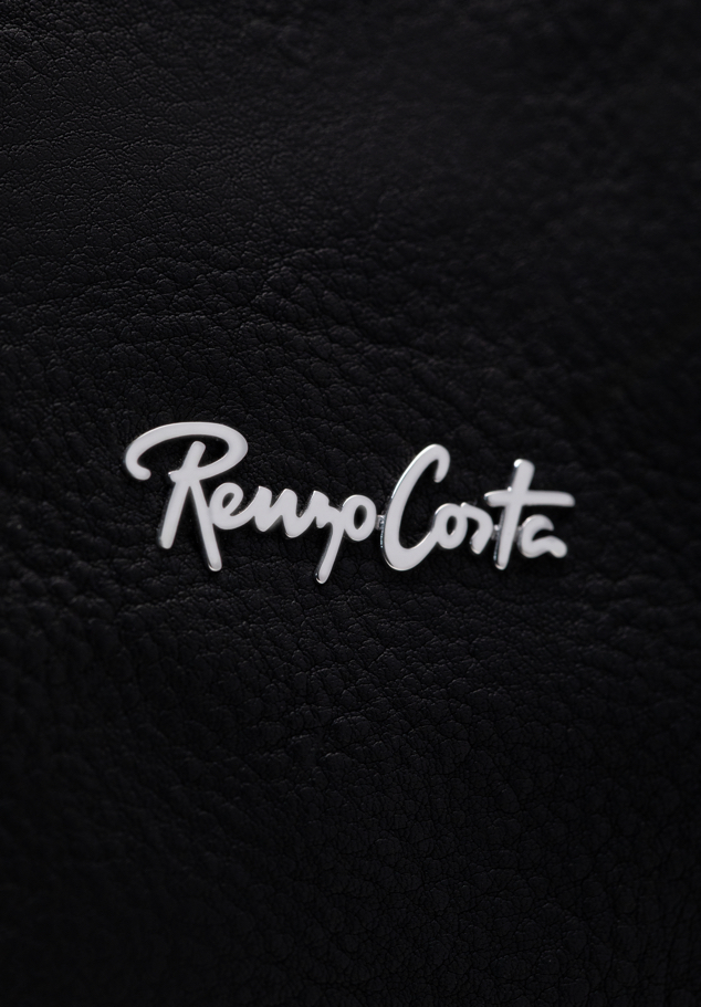RENZO COSTA-CARTERA CUERO RUSTIC AURA RCD 2614 BLACK - 8