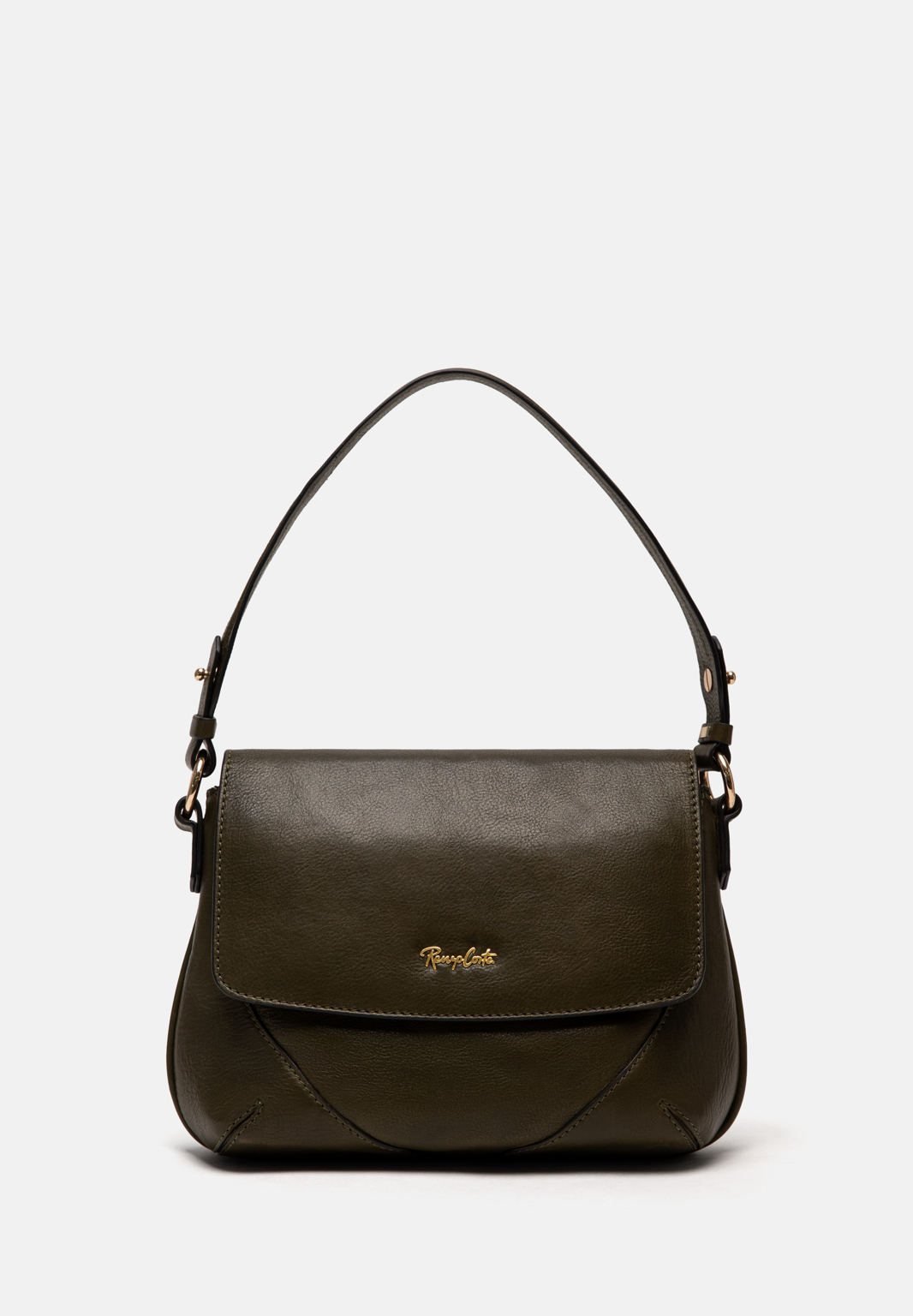 RENZO COSTA-CARTERA VINTAGE SOFT MIDI RCD 2612 GREEN - 1