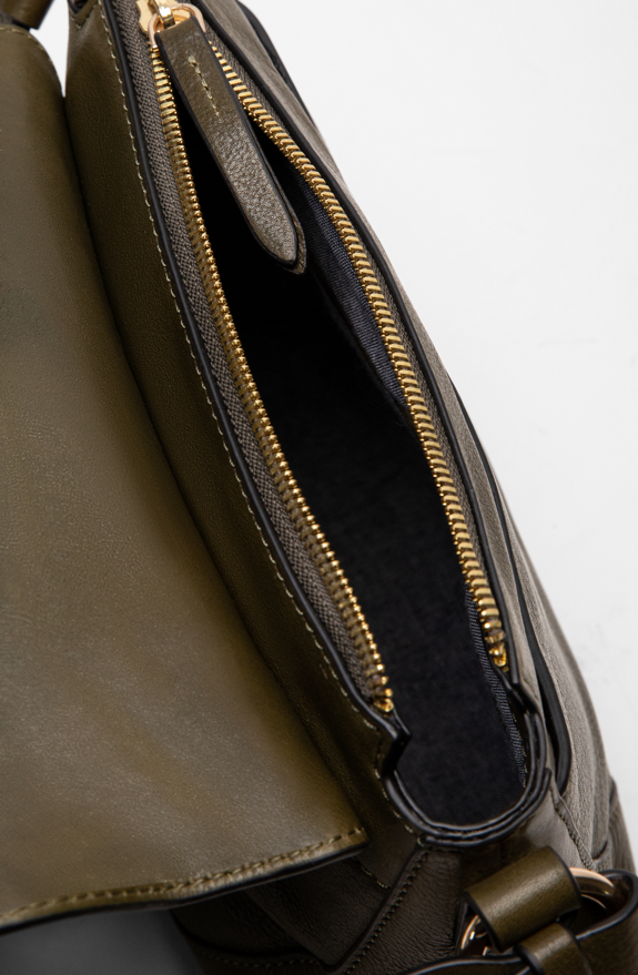 RENZO COSTA-CARTERA VINTAGE SOFT MIDI RCD 2612 GREEN - 6