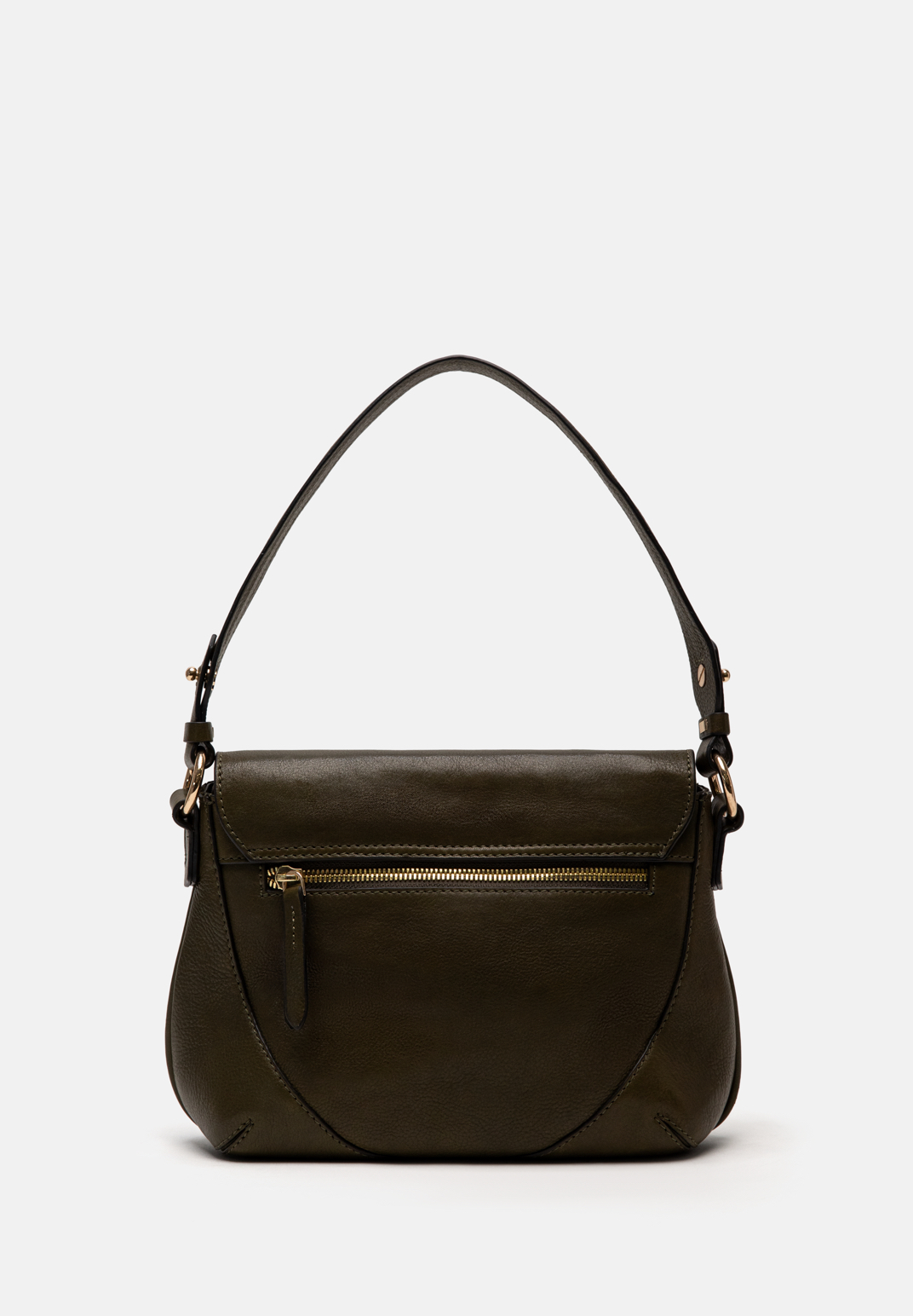 RENZO COSTA-CARTERA VINTAGE SOFT MIDI RCD 2612 GREEN - 8