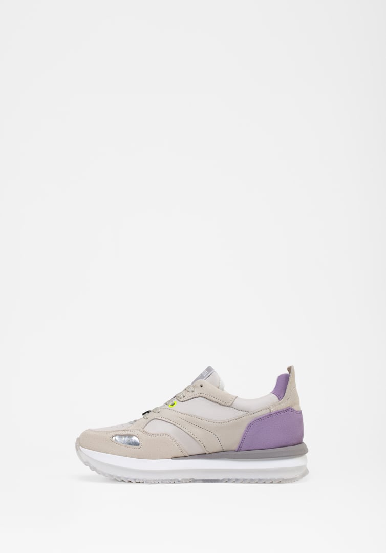 RENZO COSTA-SNEAKERS BEIGE CLOUD ZPD 2409 BEIGE / LILAC - 2