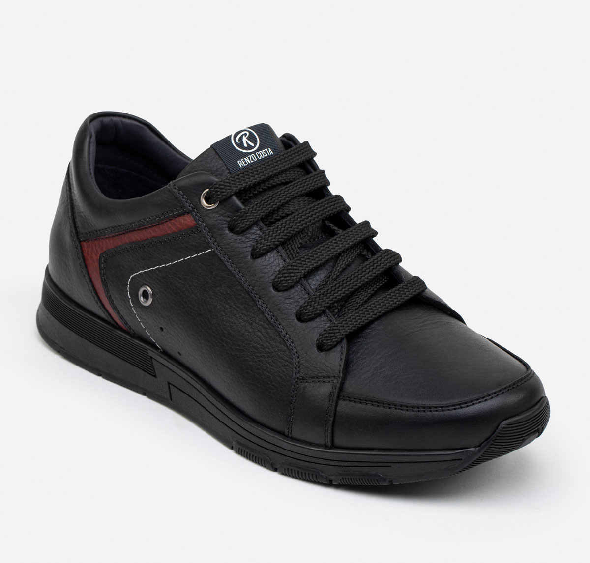RENZO COSTA-SNEAKERS STORMLINE ZPC 2159 RUSTICO NEGRO - 2