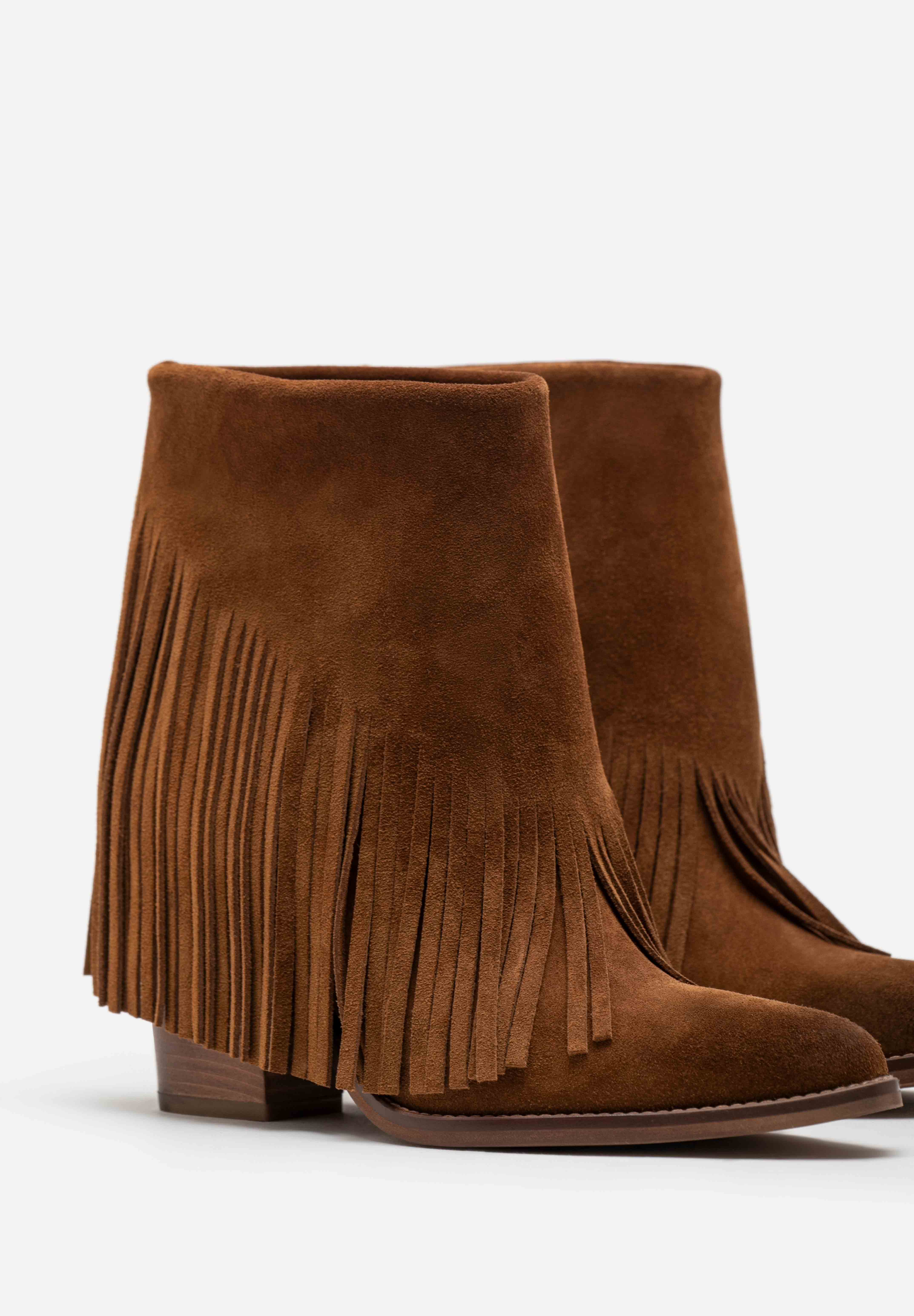 RENZO COSTA-BOTINES CUERO FLECOS BTD 2602 SIGAR - 5