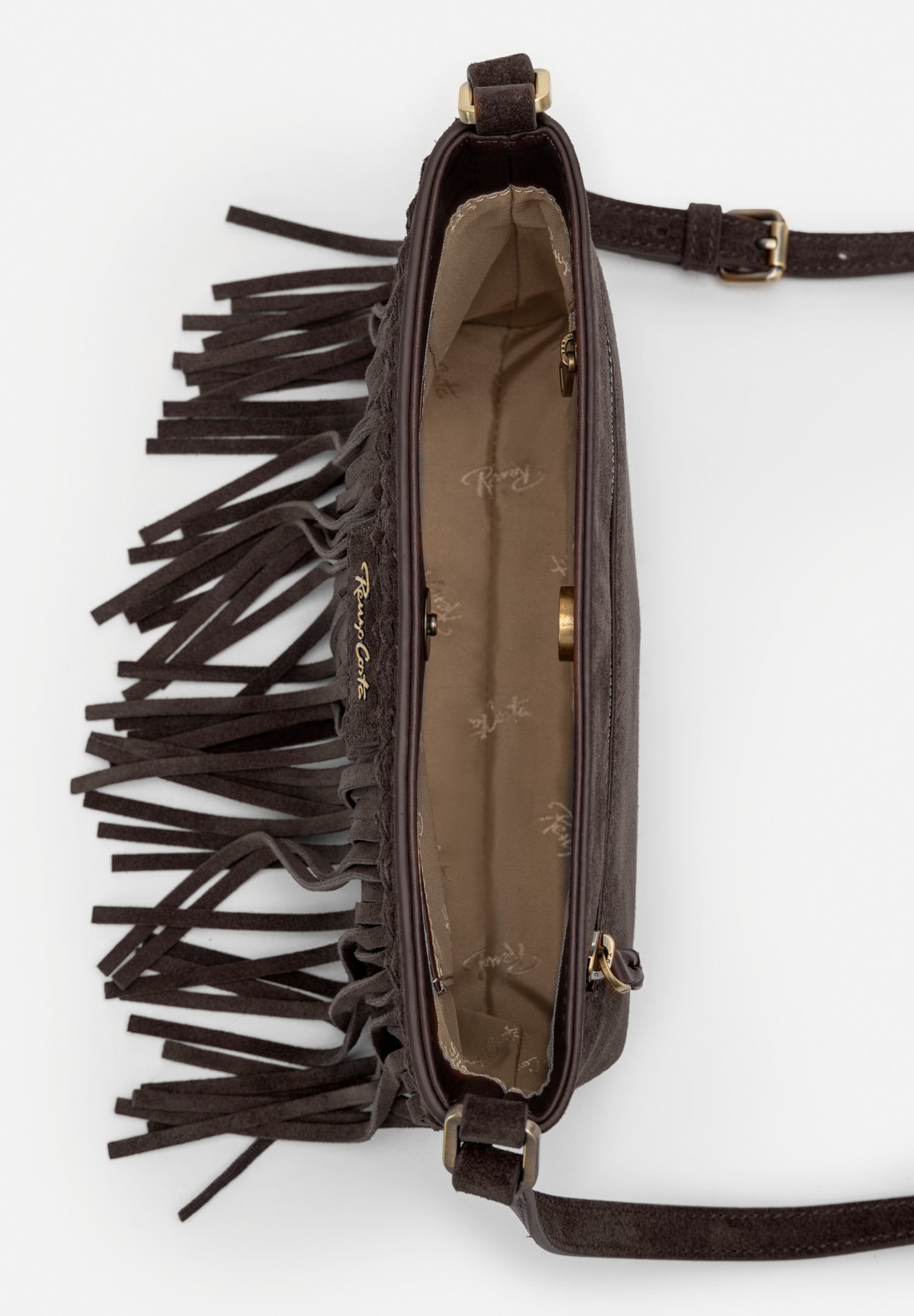 RENZO COSTA-MORRAL DE GAMUZA FLECOS BOHO MRD 2606 S050 COFFEE / 7 COFFEE - 4