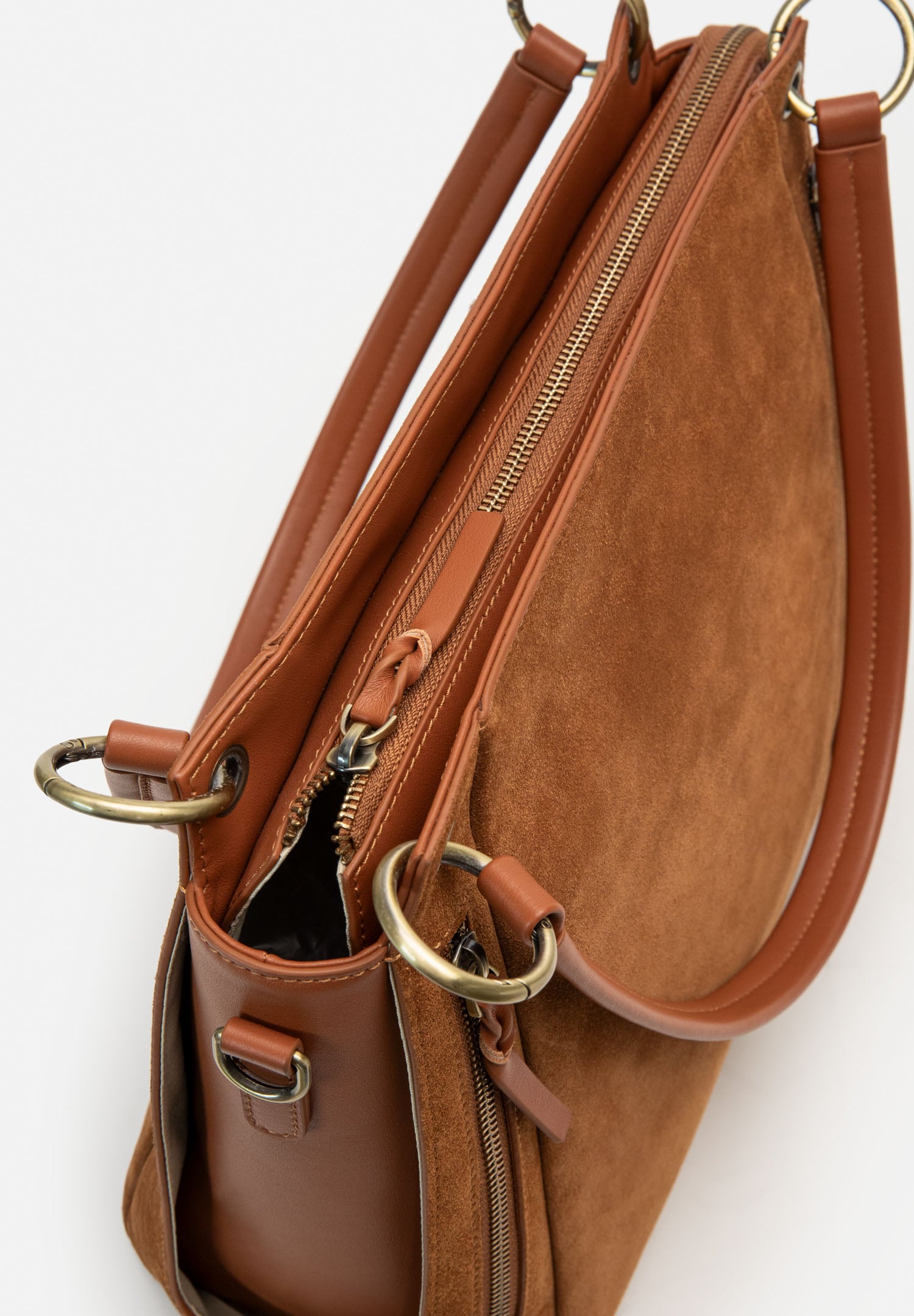RENZO COSTA-CARTERA DE GAMUZA SIENA RCD 2647 8175 BROWN / 116 BROWN - 3