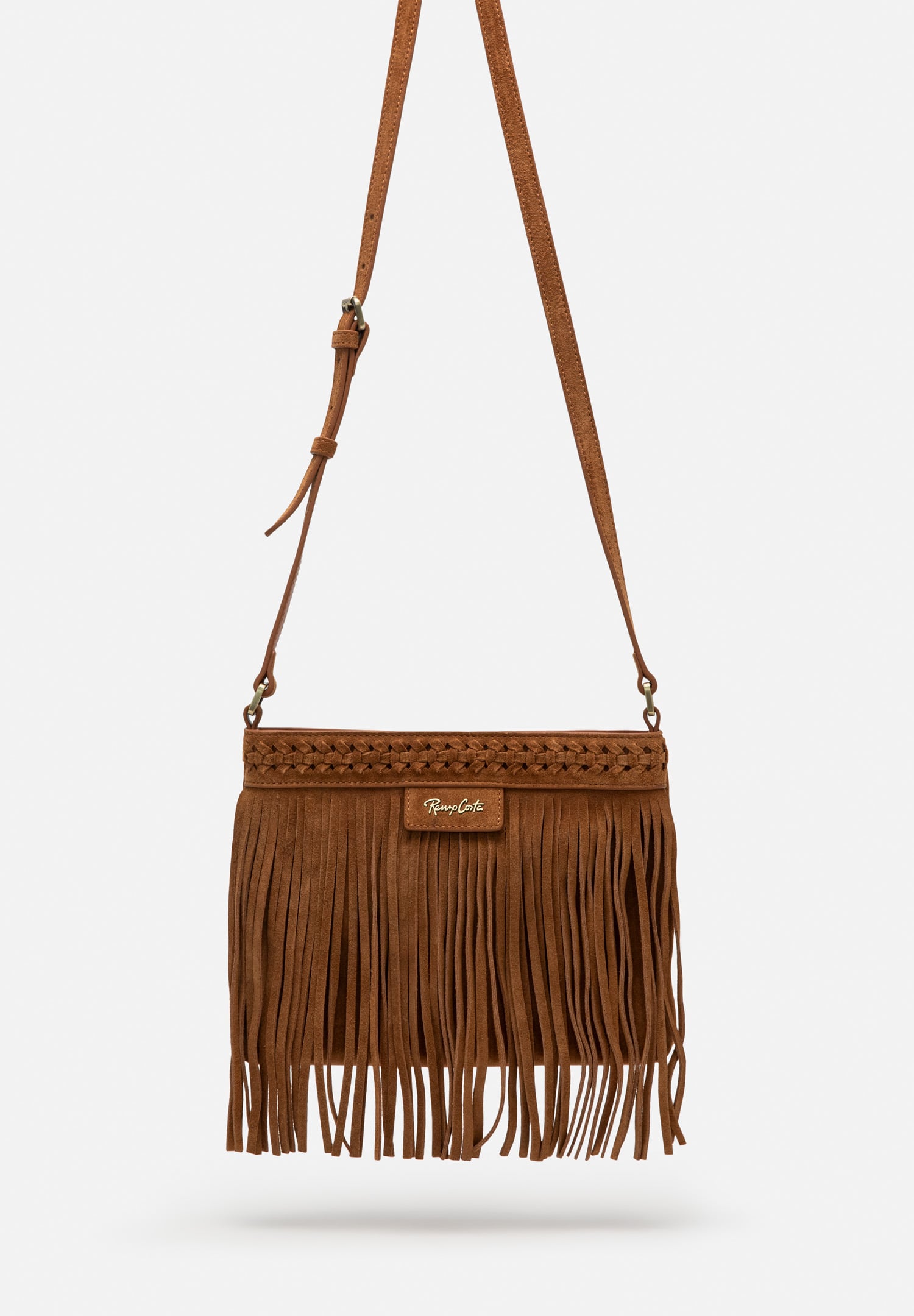 RENZO COSTA-MORRAL DE GAMUZA FLECOS BOHO MRD 2606 8175 BROWN / 116 BROWN - 1