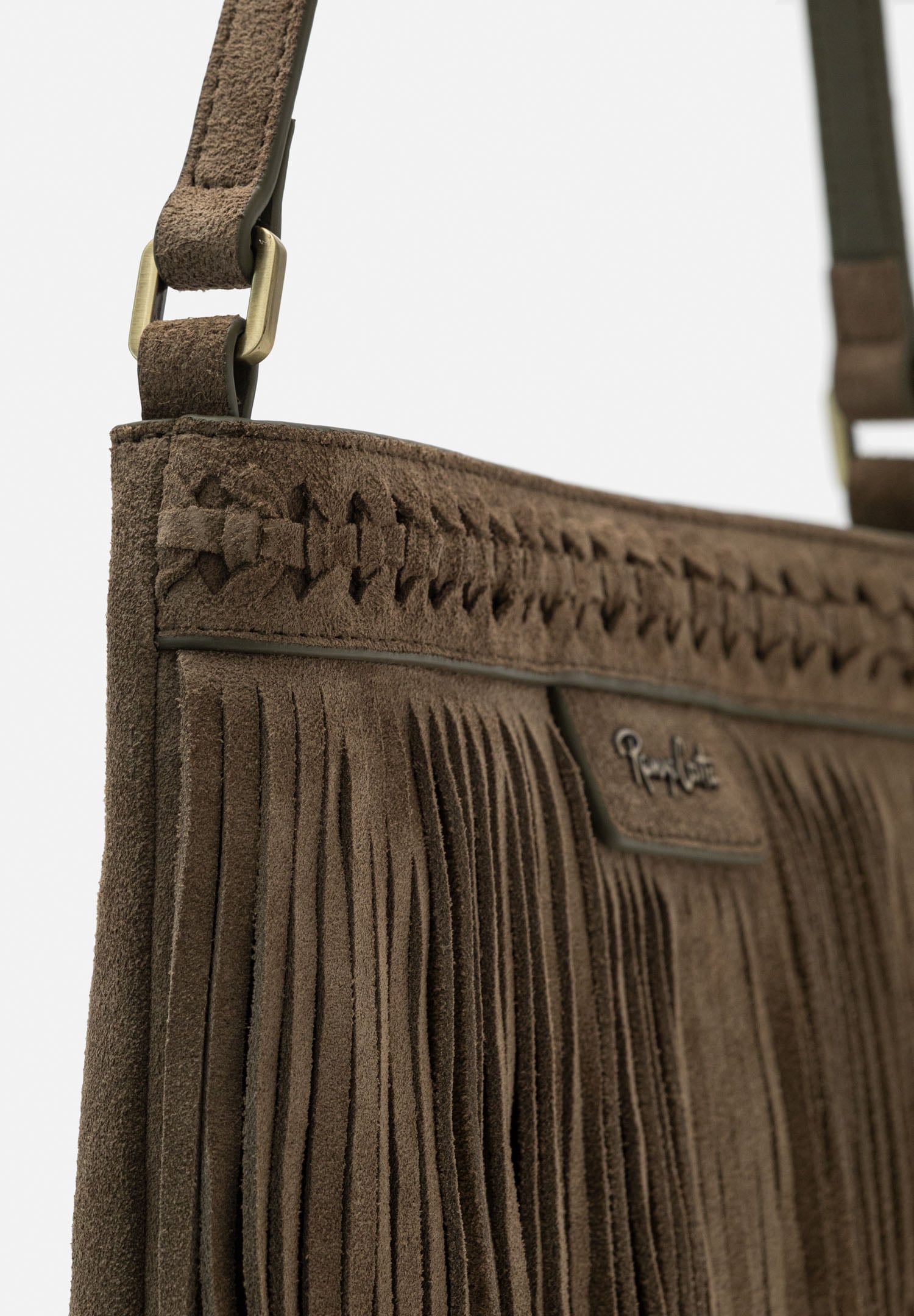 RENZO COSTA-MORRAL DE GAMUZA FLECOS BOHO MRD 2606 9112 OLIVE / 60 OLIVE - 2