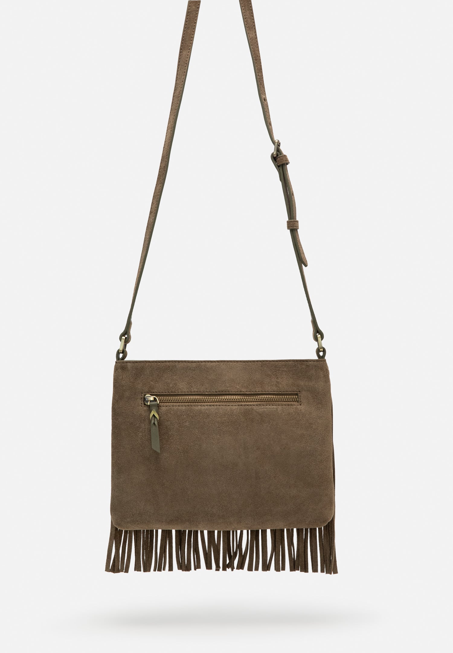 RENZO COSTA-MORRAL DE GAMUZA FLECOS BOHO MRD 2606 9112 OLIVE / 60 OLIVE - 5