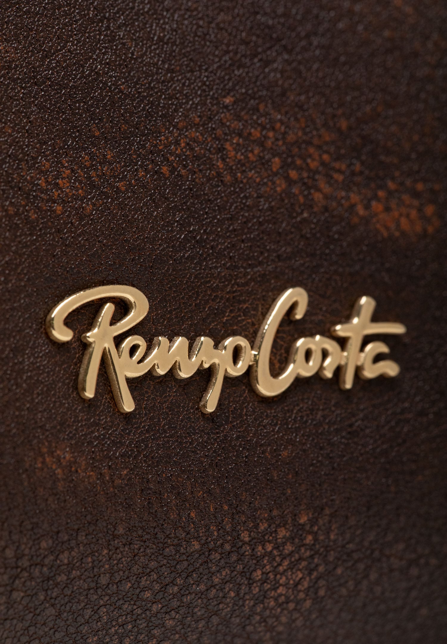 RENZO COSTA-CARTERA DE CUERO VINTAGE RCD 2652 1 BROWN - 5