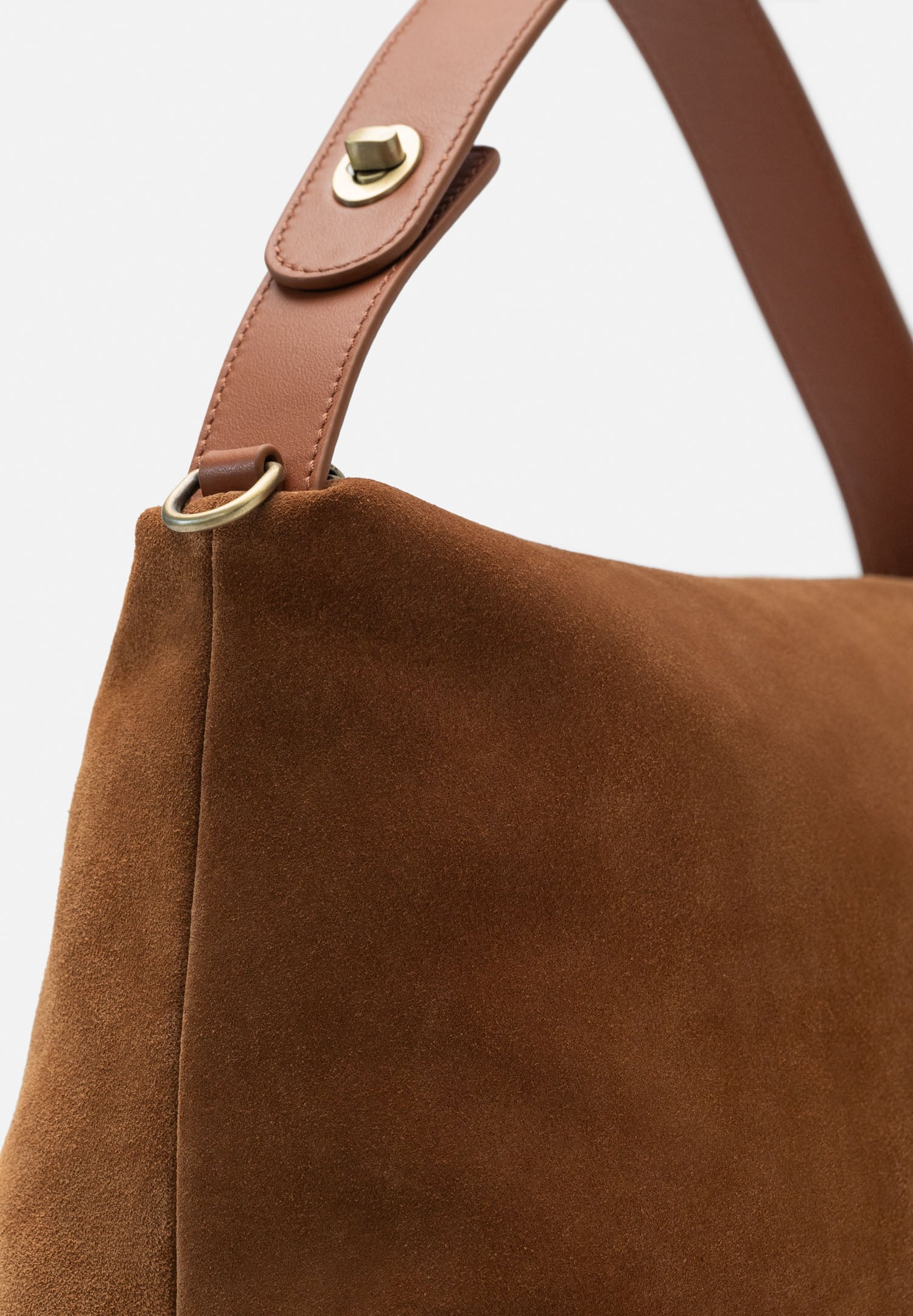 RENZO COSTA-CARTERA DE GAMUZA ARIA RCD 2645 8175 BROWN / 116 BROWN - 2