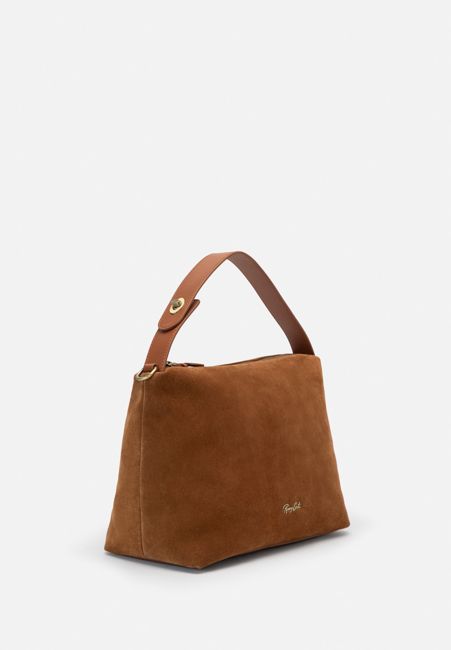 RENZO COSTA-CARTERA DE GAMUZA ARIA RCD 2645 8175 BROWN / 116 BROWN - 3
