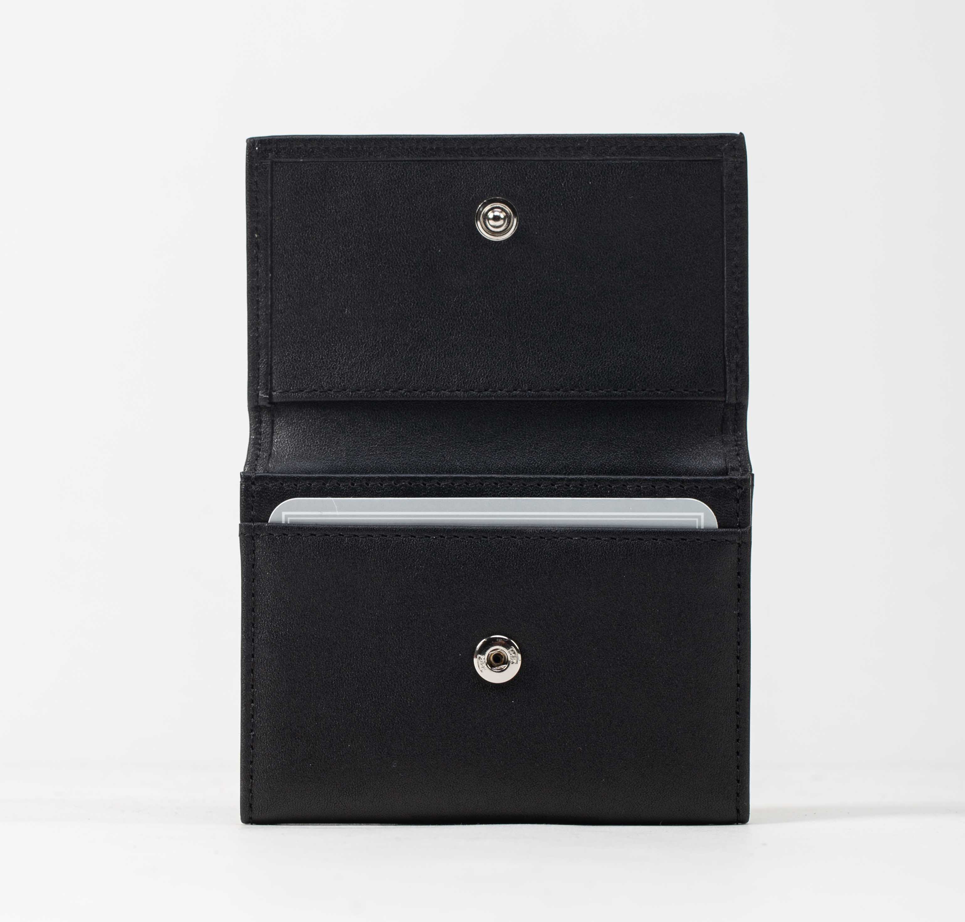 RENZO COSTA-MONEDERO CLASICO CON MULTIPLES COMPARTIMIENTOS MOC 2252 BLACK LUX - 3