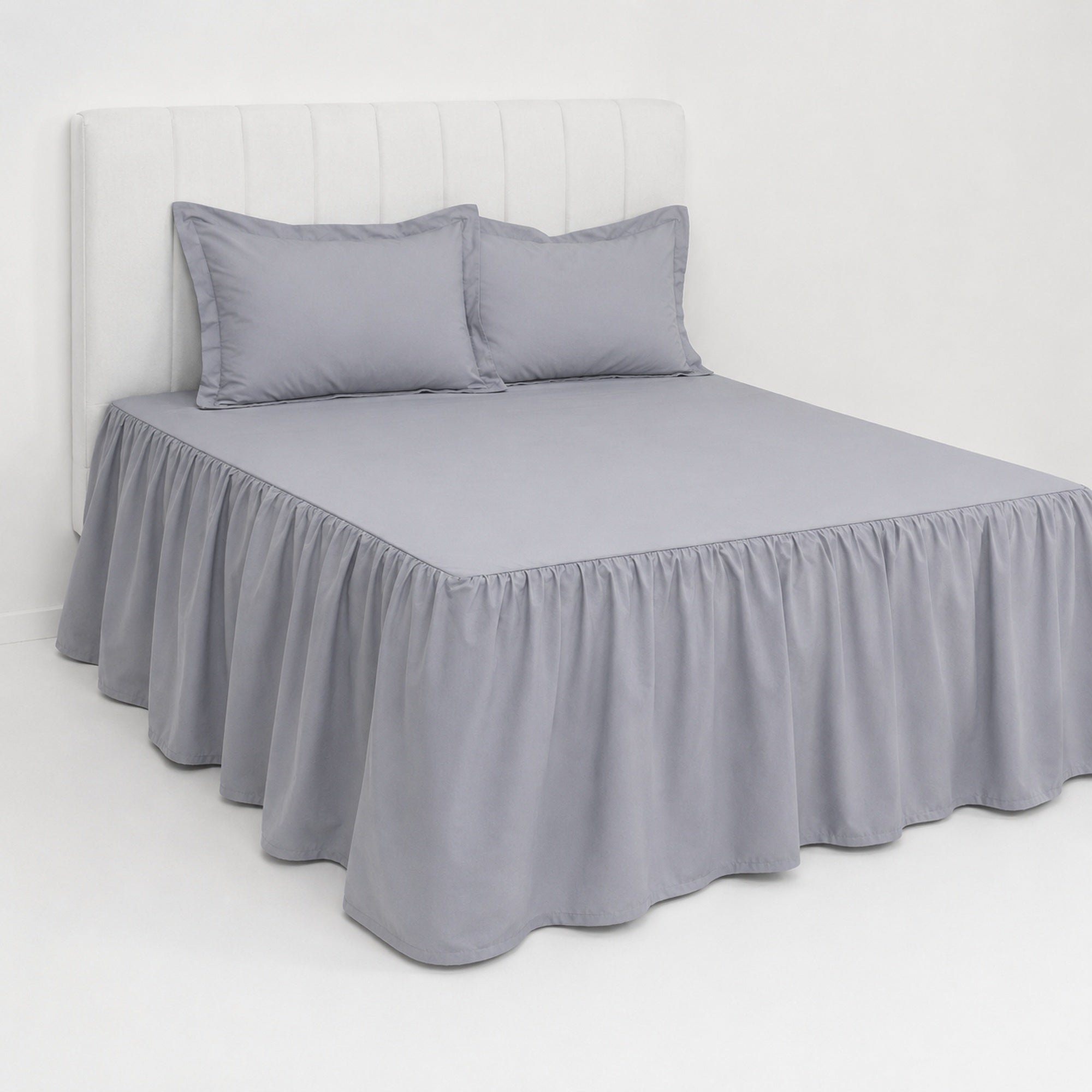 JUEGO DE SÁBANAS COOL 150 HILOS COTTON CONFORT / PLOMO ARLIN - 2