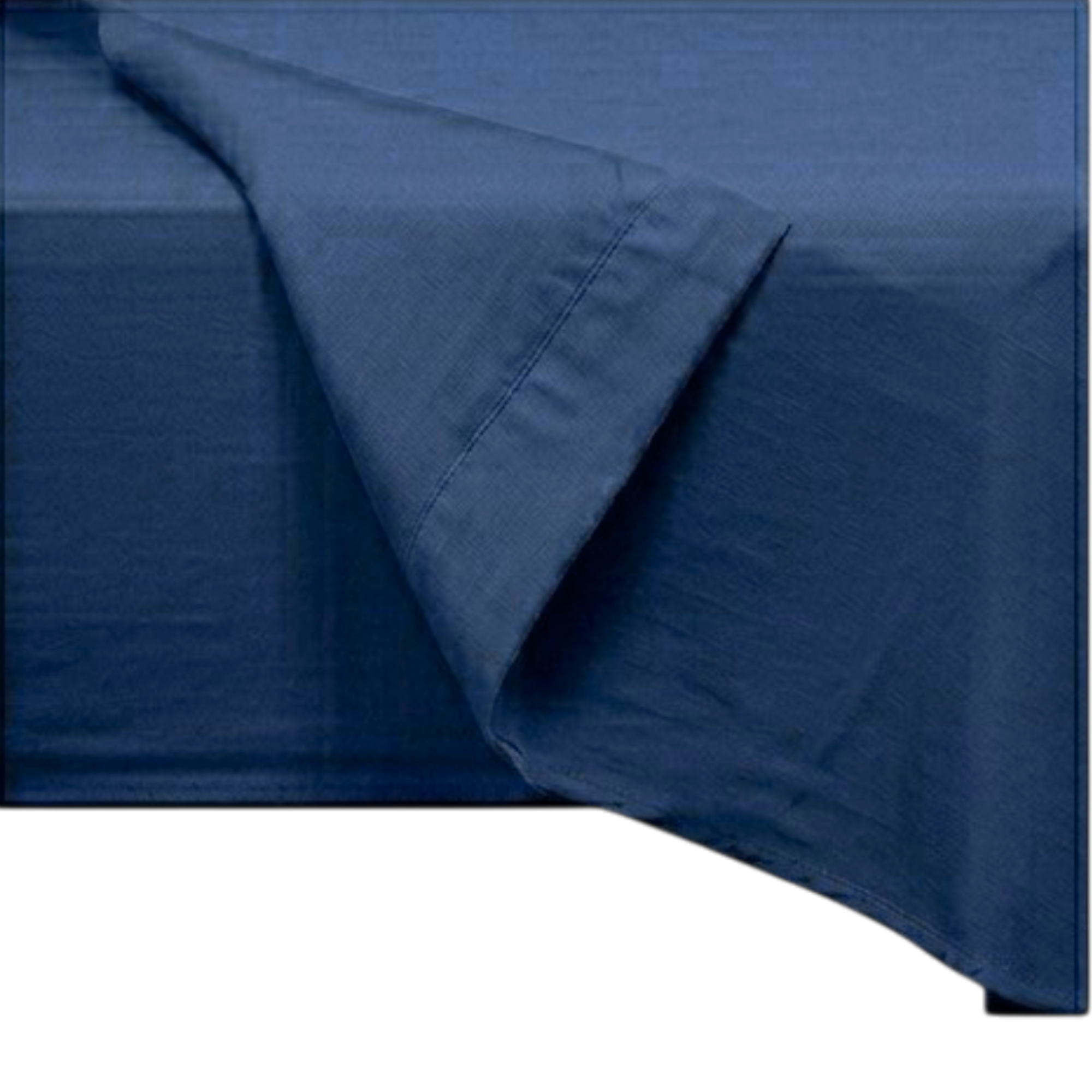 JUEGO DE SÁBANAS 150 HILOS ALGODÓN CONFORT / AZUL ARLIN - 2
