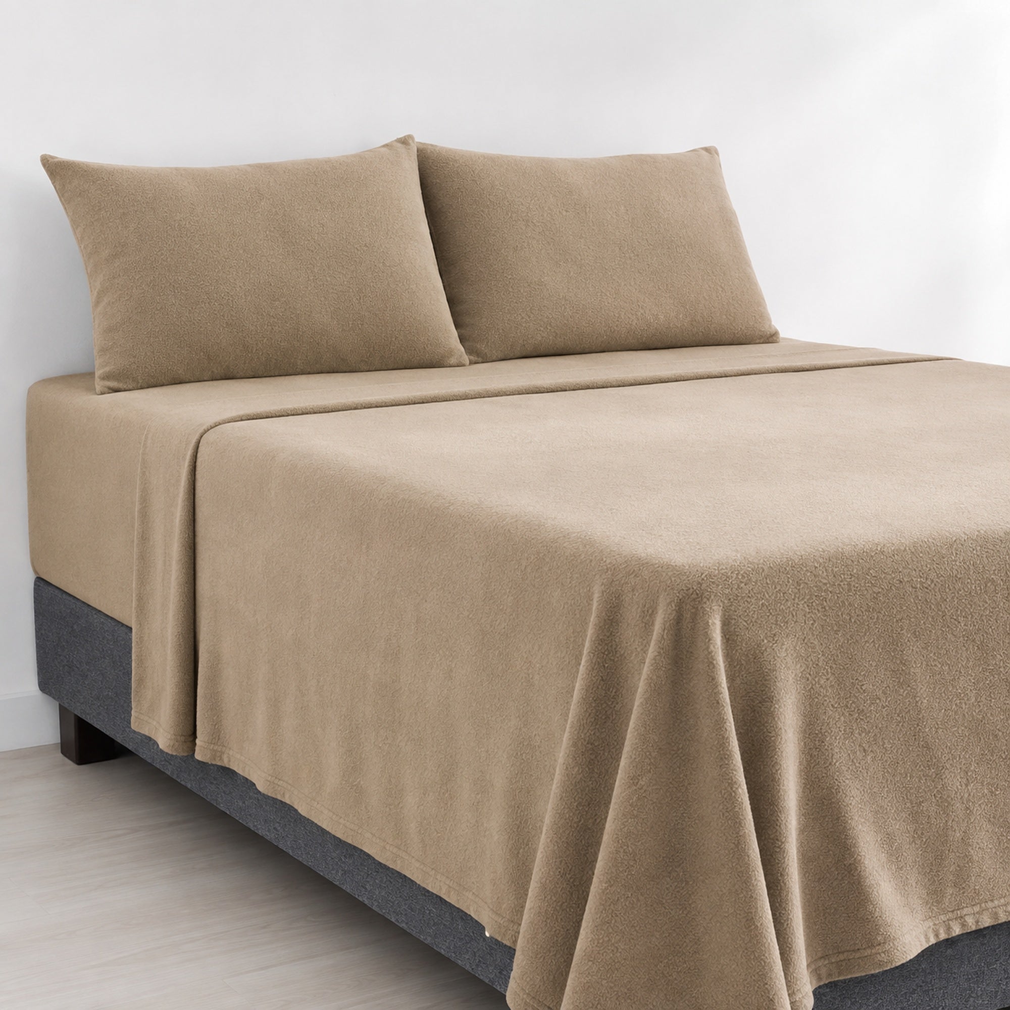 JUEGO DE SÁBANAS 230 GR POLAR CONFORT / BEIGE ARLIN - 2