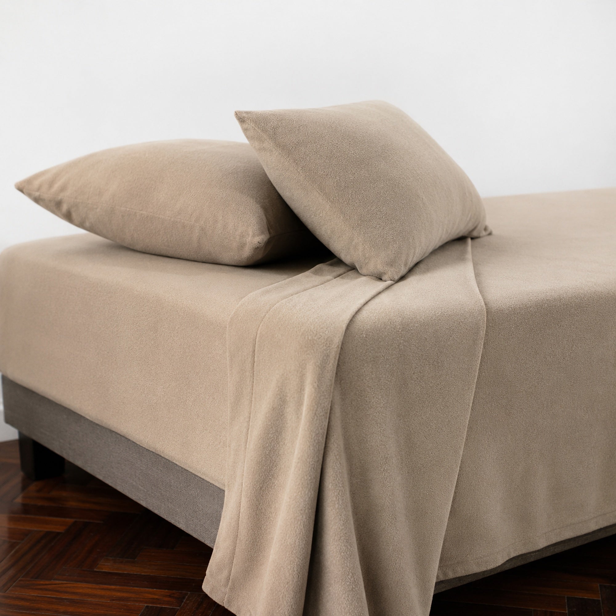 JUEGO DE SÁBANAS 230 GR POLAR CONFORT / BEIGE ARLIN - 4