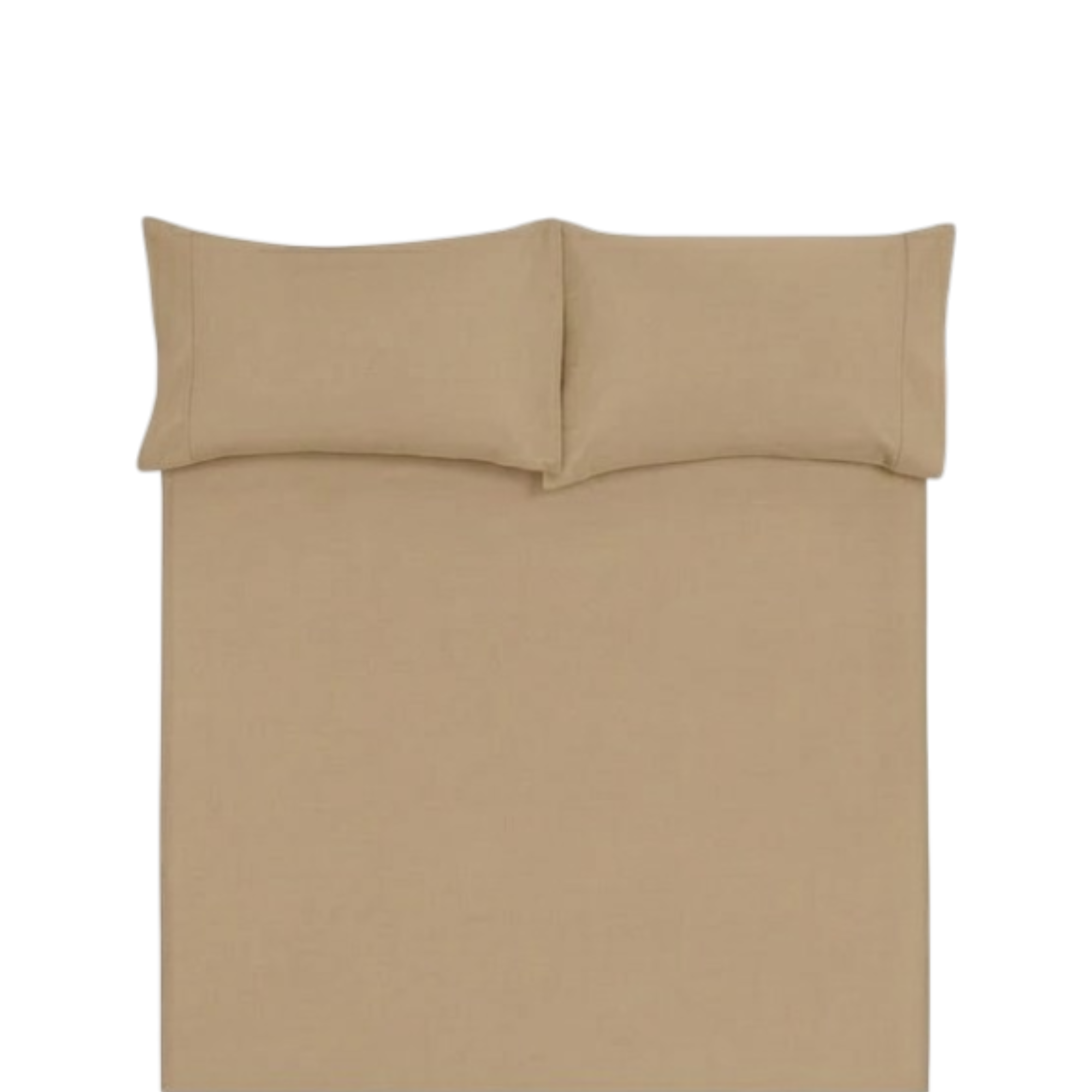 JUEGO DE SÁBANAS 150 HILOS MICROFIBRA DAMASCO / BEIGE ARLIN - 1