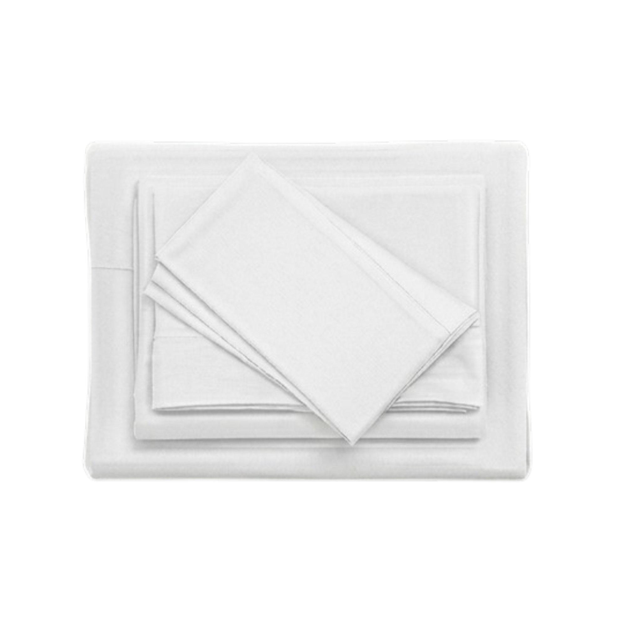 JUEGO DE SÁBANAS 150 HILOS ALGODÓN CONFORT / BLANCO ARLIN - 5