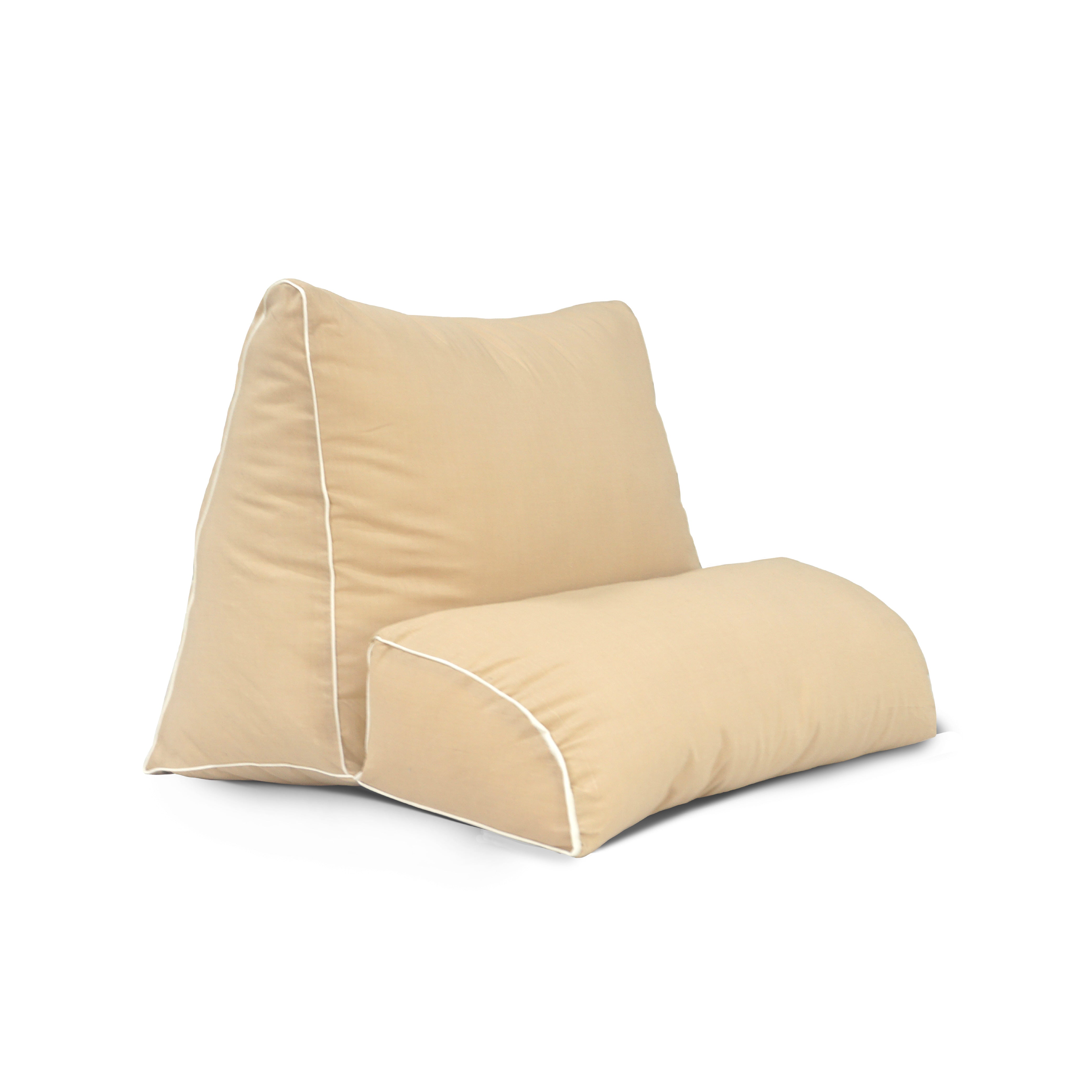 ALMOHADA RELAX PILLOW 150 HILOS ALGODÓN CONFORT / BEIGE ARLIN - 1