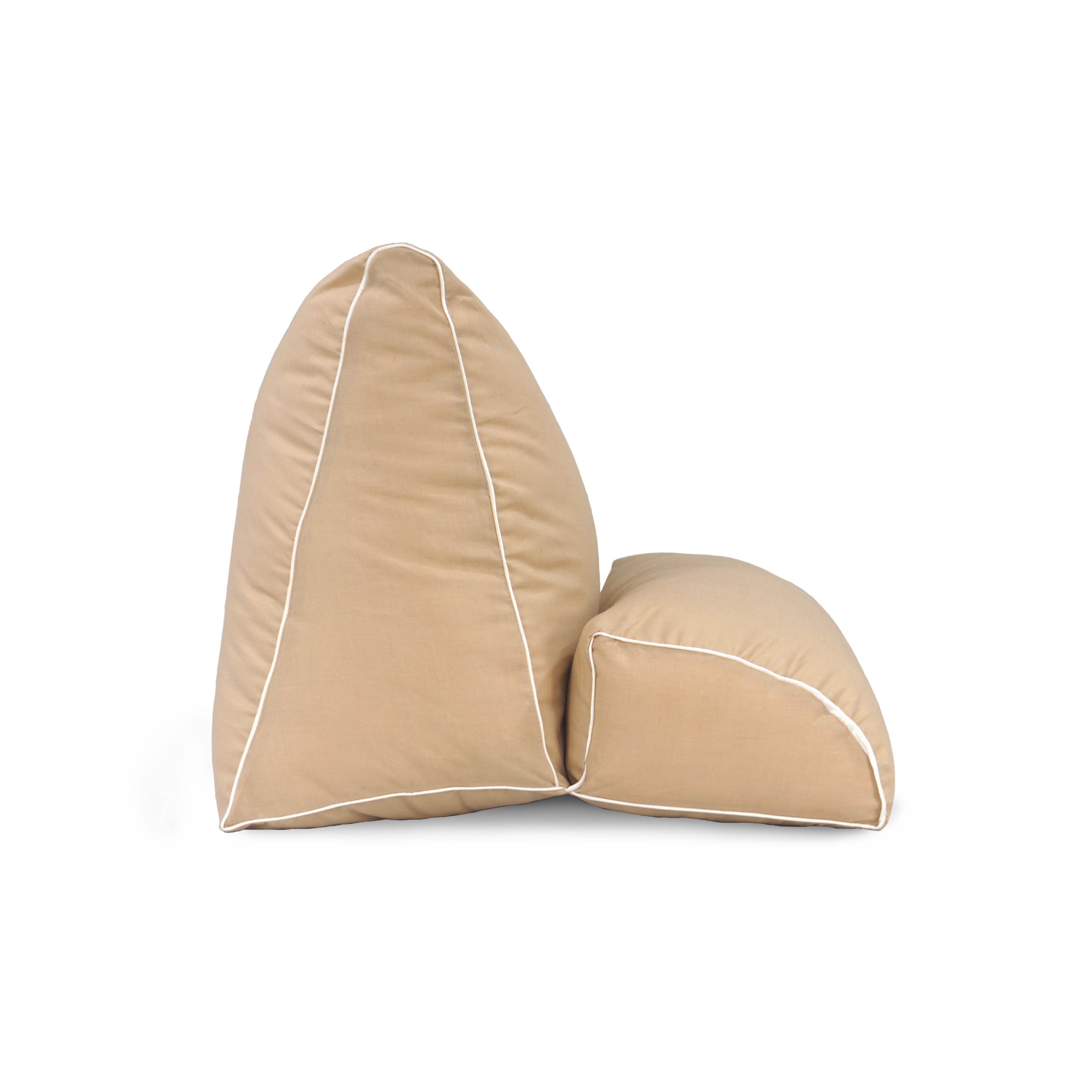 ALMOHADA RELAX PILLOW 150 HILOS ALGODÓN CONFORT / BEIGE ARLIN - 2