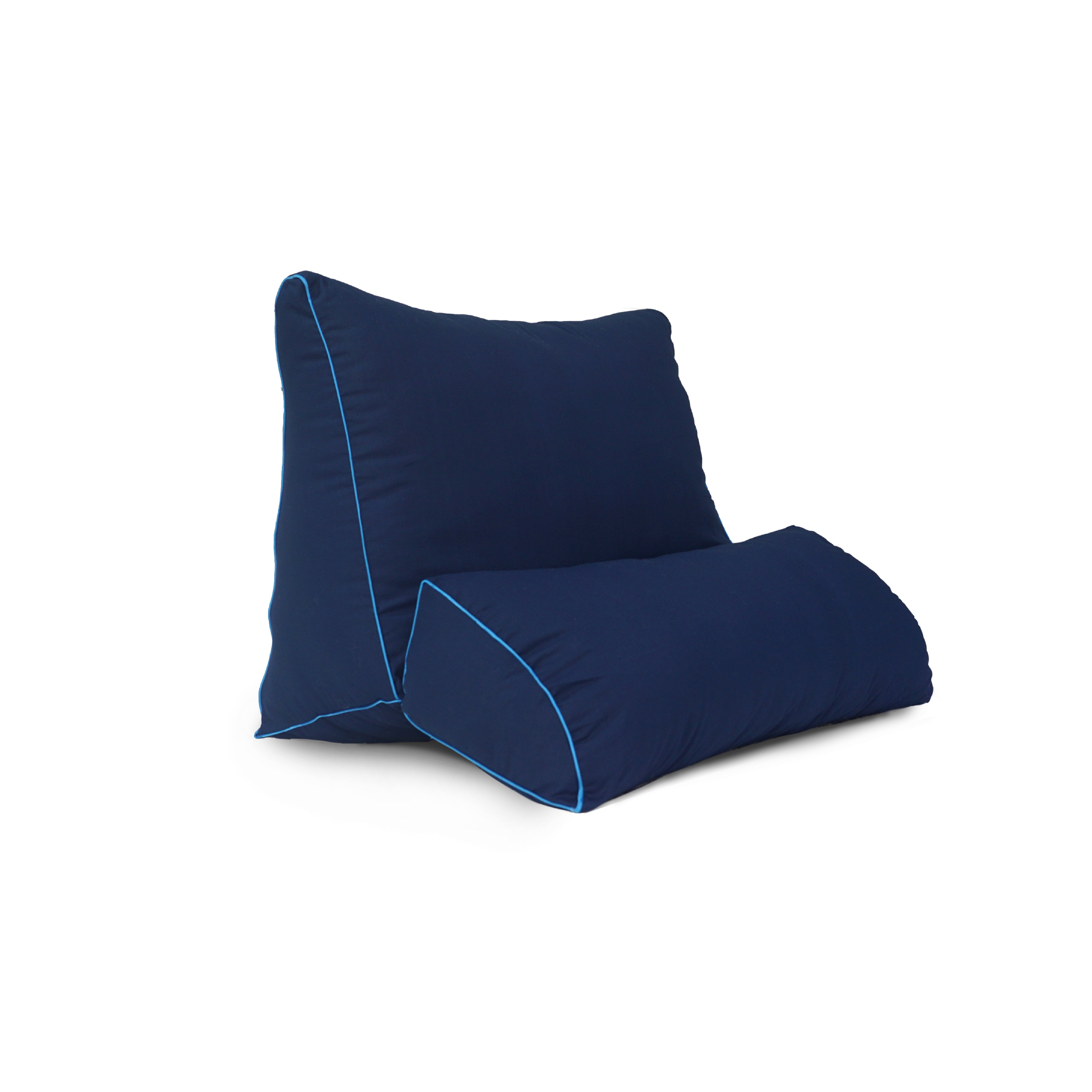 ALMOHADA RELAX PILLOW 150 HILOS ALGODÓN CONFORT / AZUL ARLIN - 1