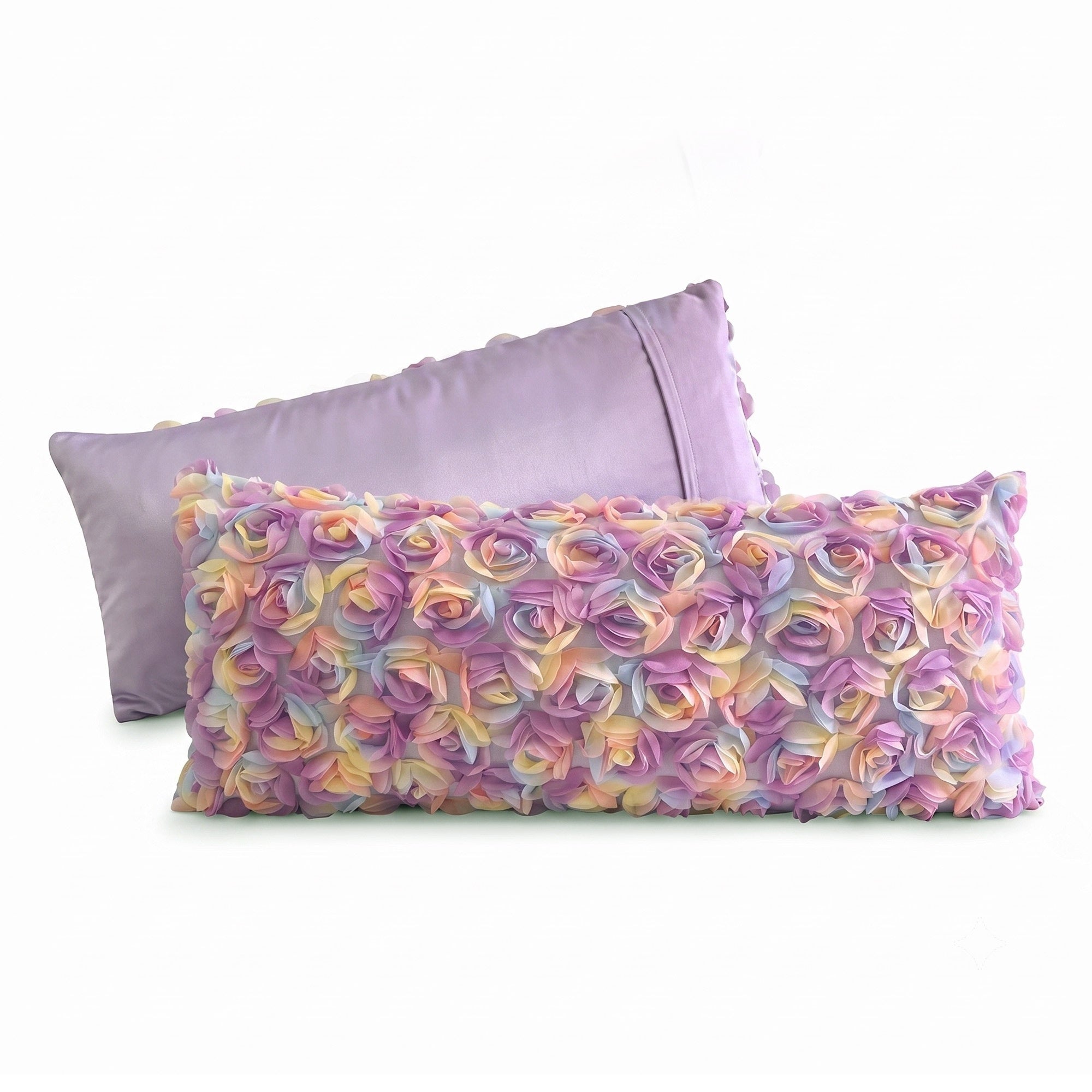 ALMOHADA LONG PILLOW 150 HILOS ALGODÓN CONFORT / LILA ARLIN - 2