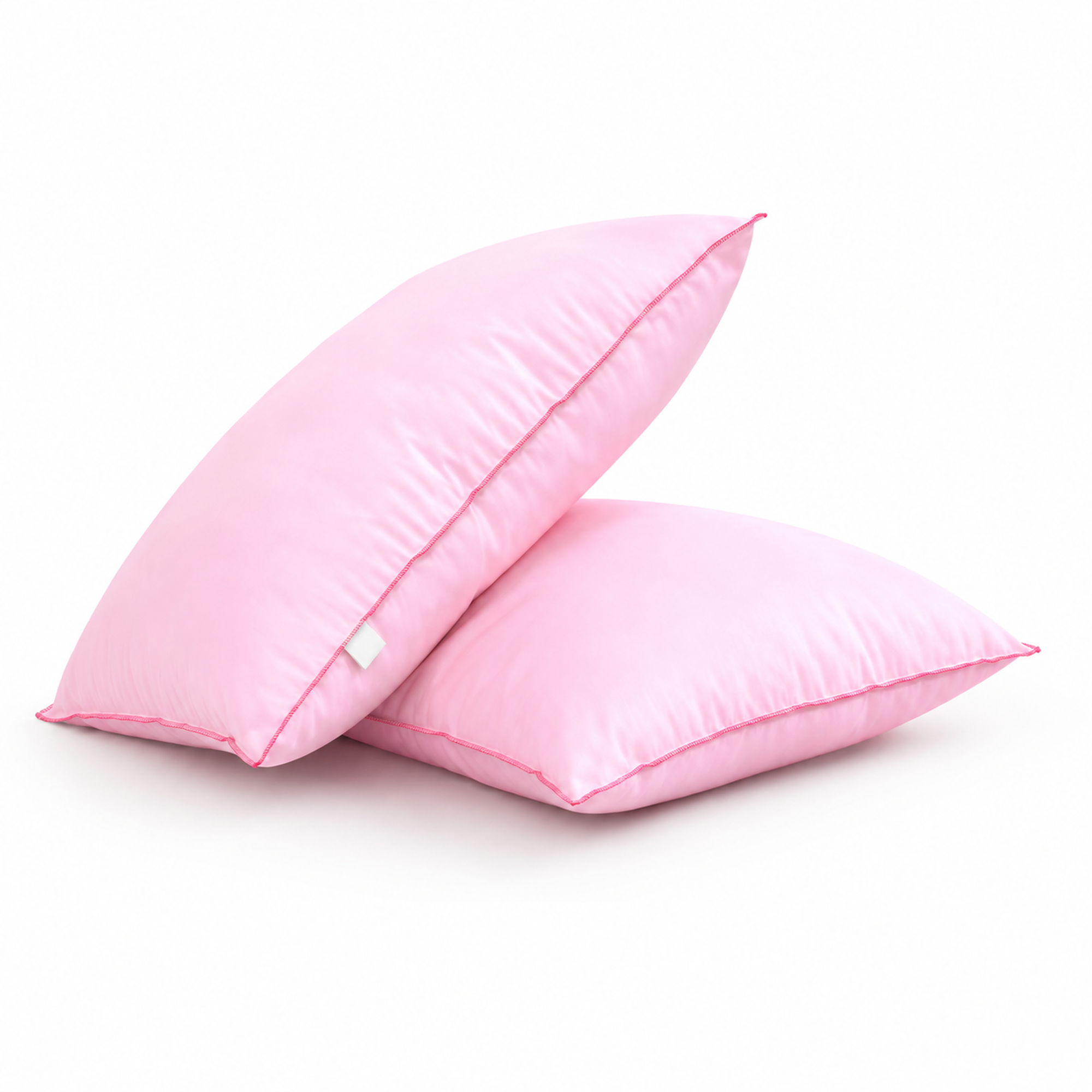 PACK 2 ALMOHADAS NUTH MICROFIBRA POLIÉSTER CONFORT / ROSADO ARLIN - 1
