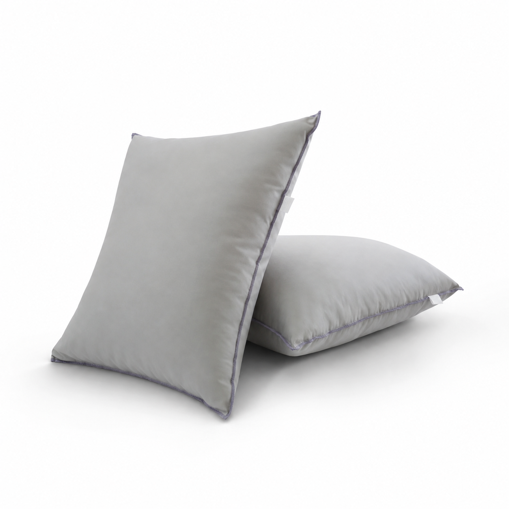PACK 2 ALMOHADAS NUTH MICROFIBRA POLIÉSTER CONFORT / GRIS ARLIN - 3